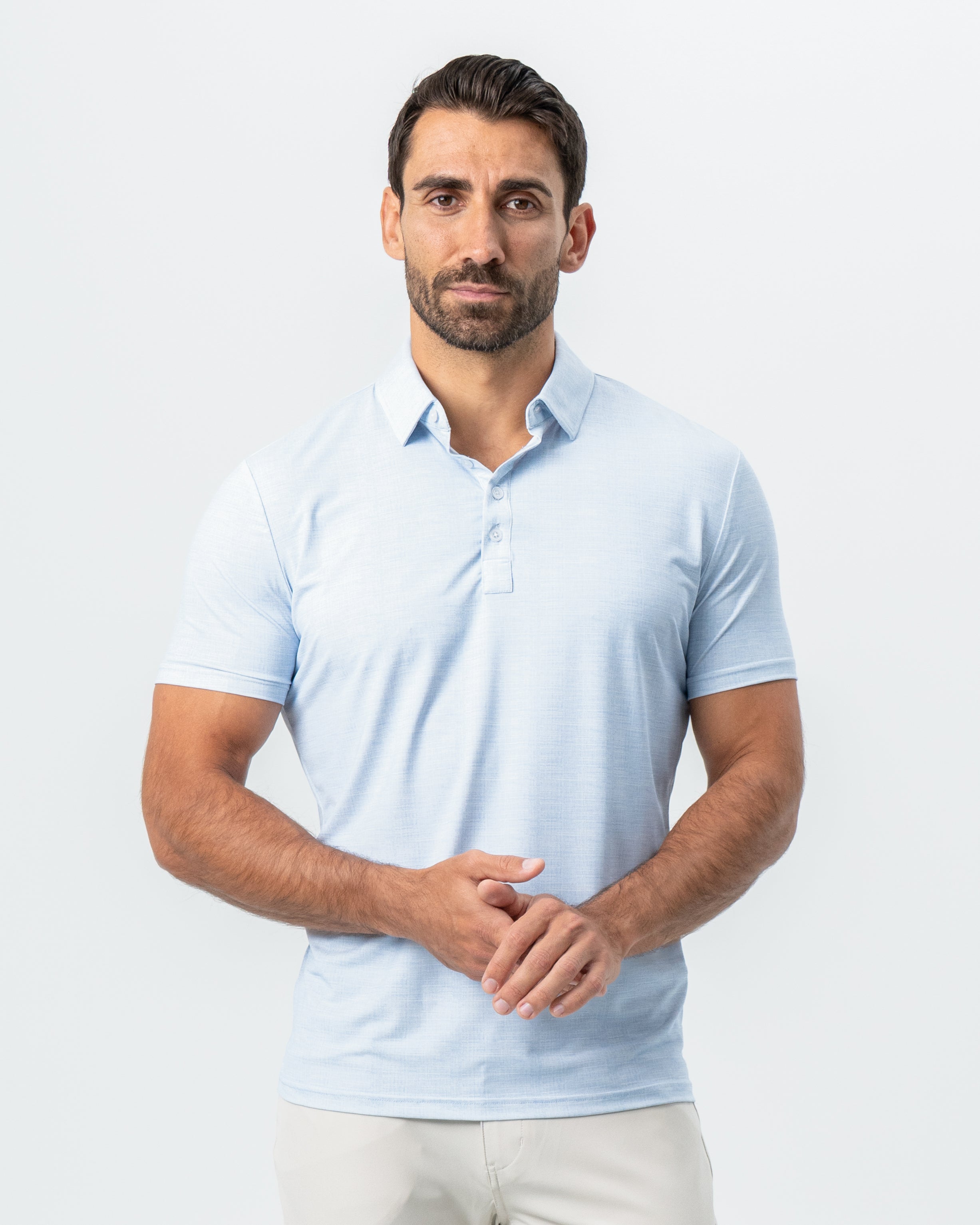 "The Sky" Linen Light Blue