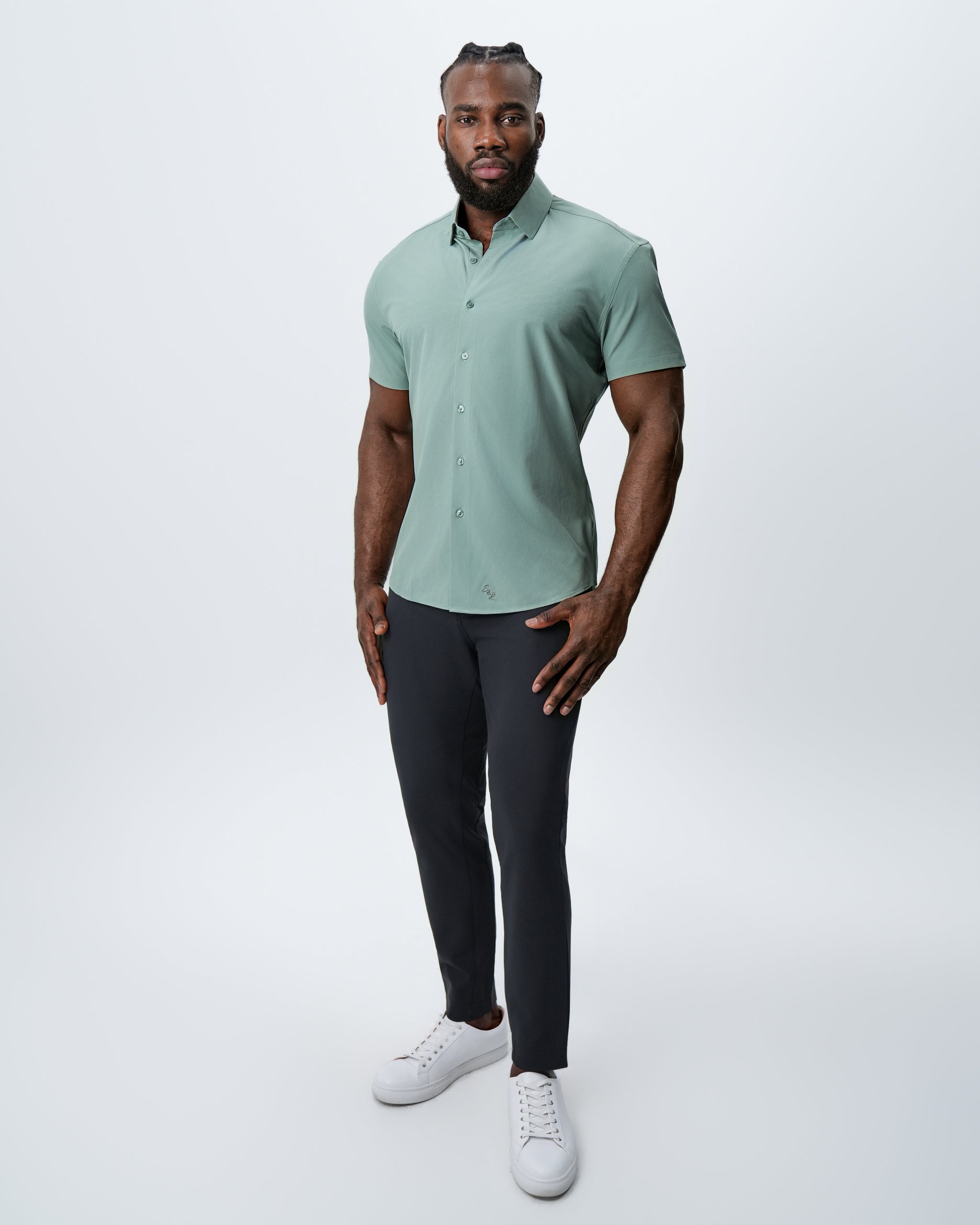''The Kirkway'' - Solid Sage Green