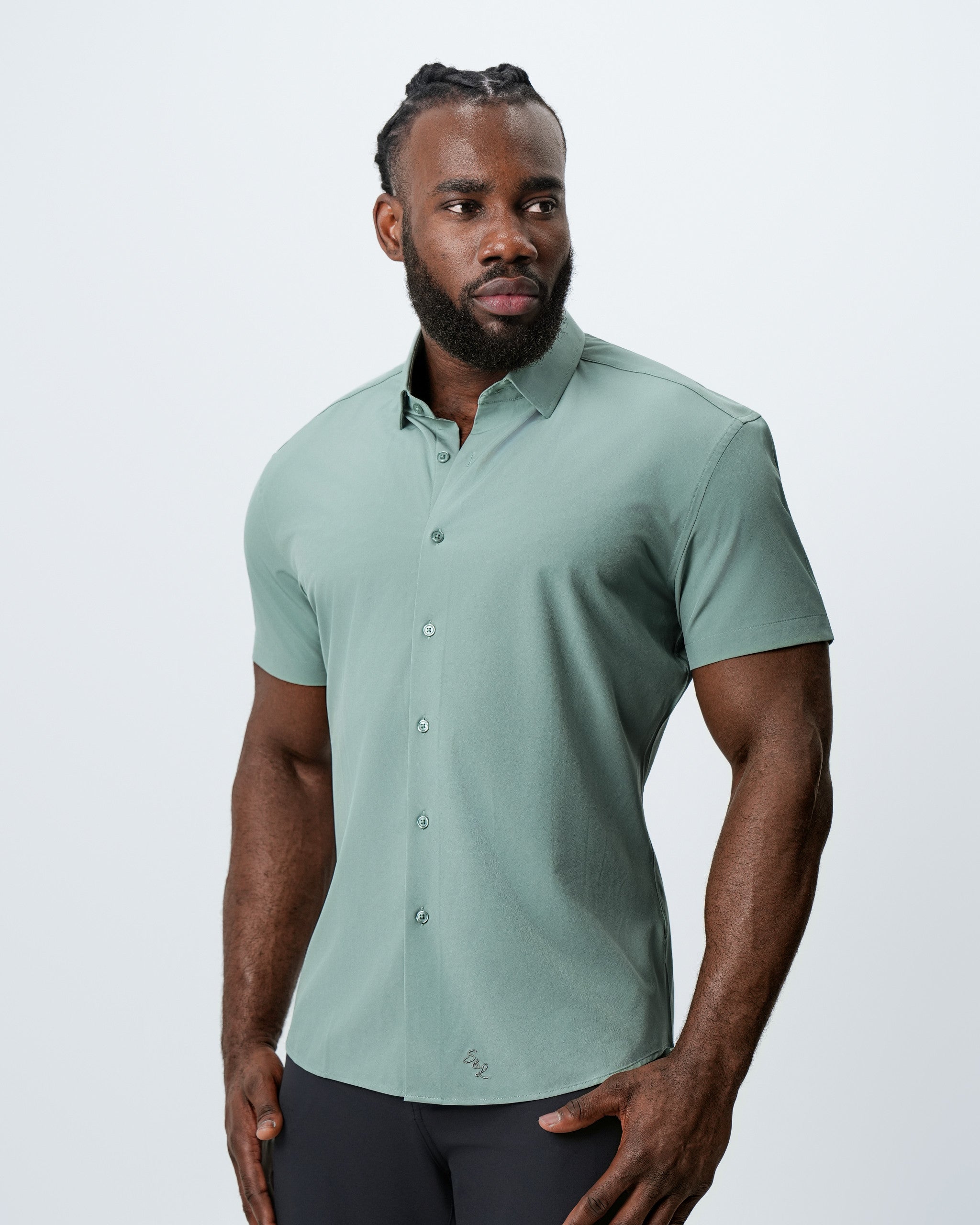 ''The Kirkway'' - Solid Sage Green