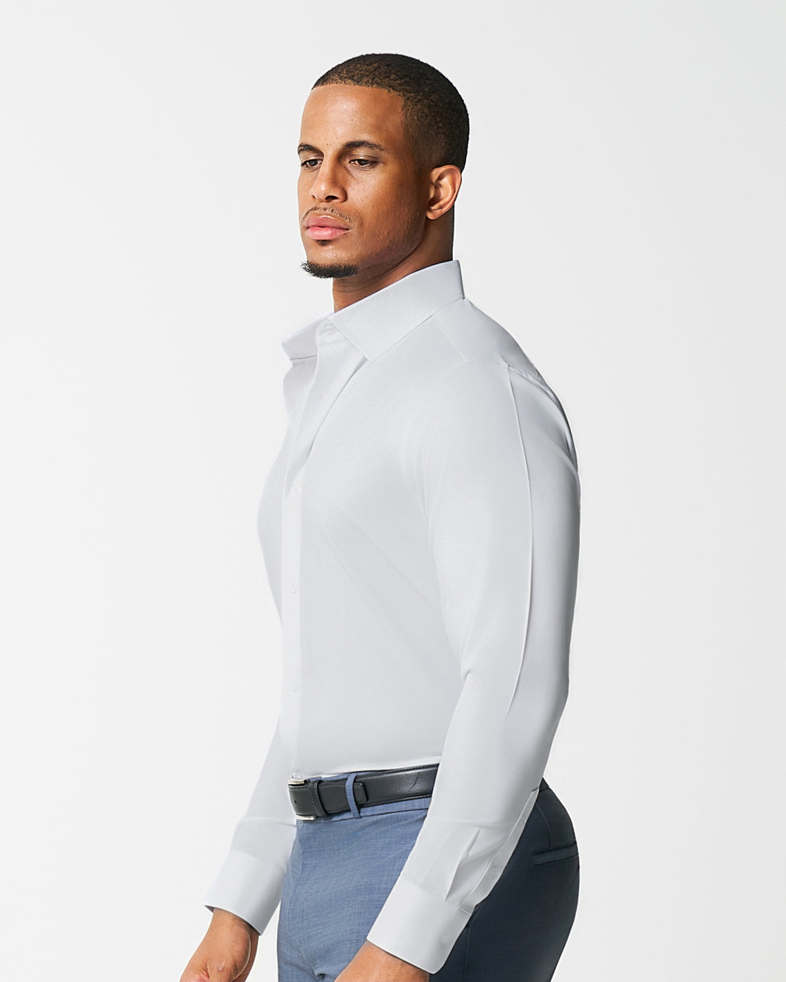The Stafford Solid White Weave