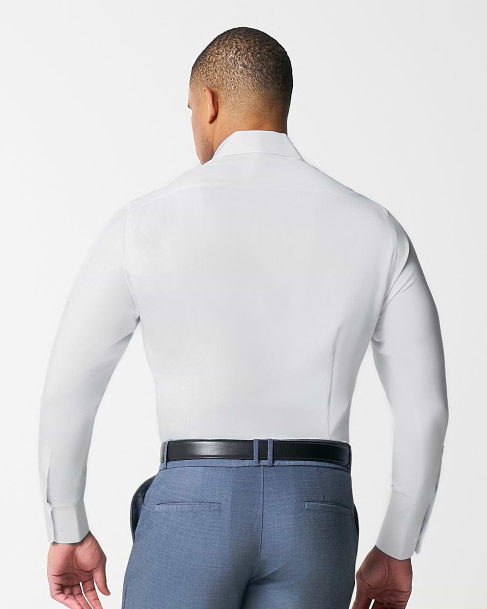 "The Stafford" Solid White Weave