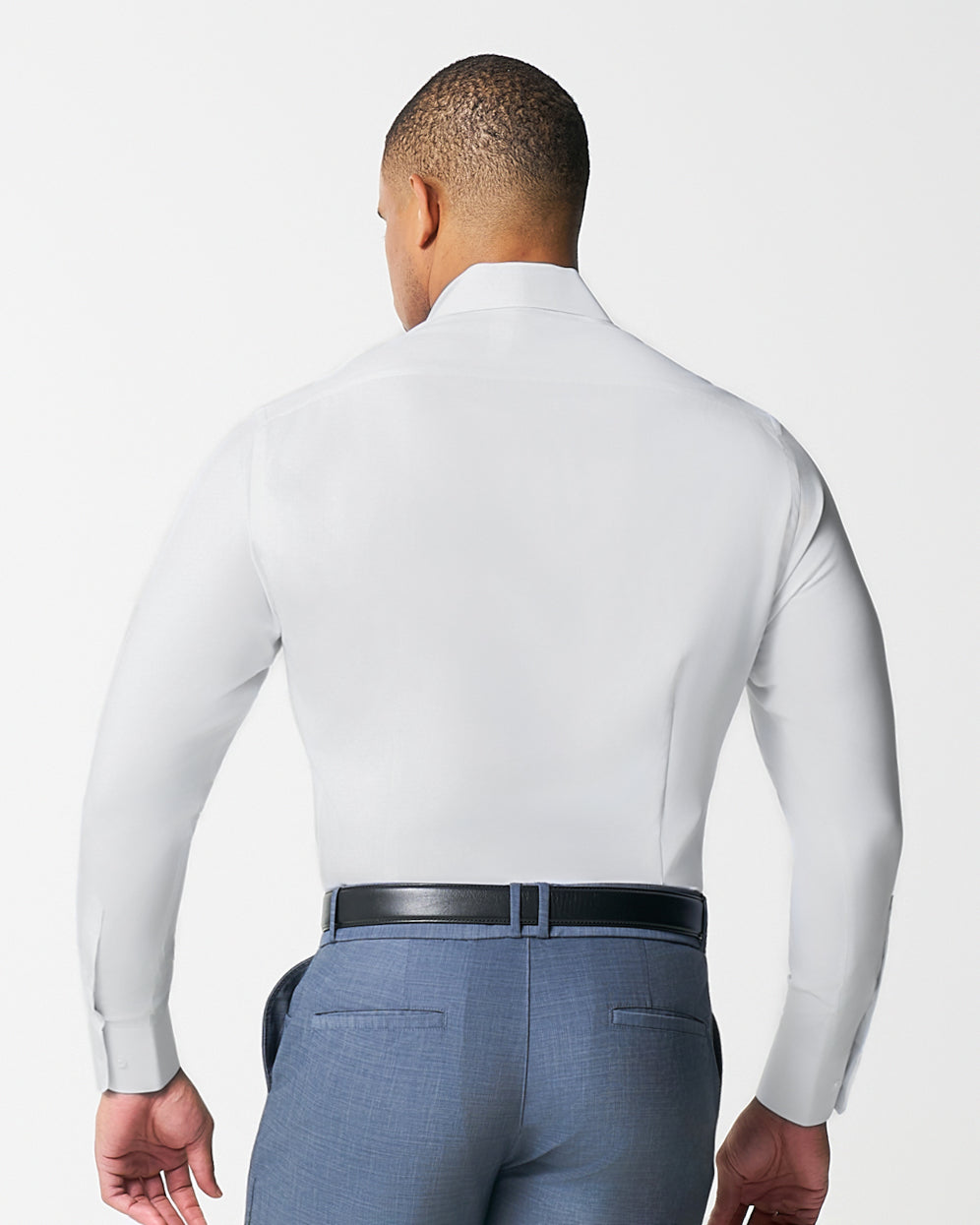 "The Stafford" Solid White Weave