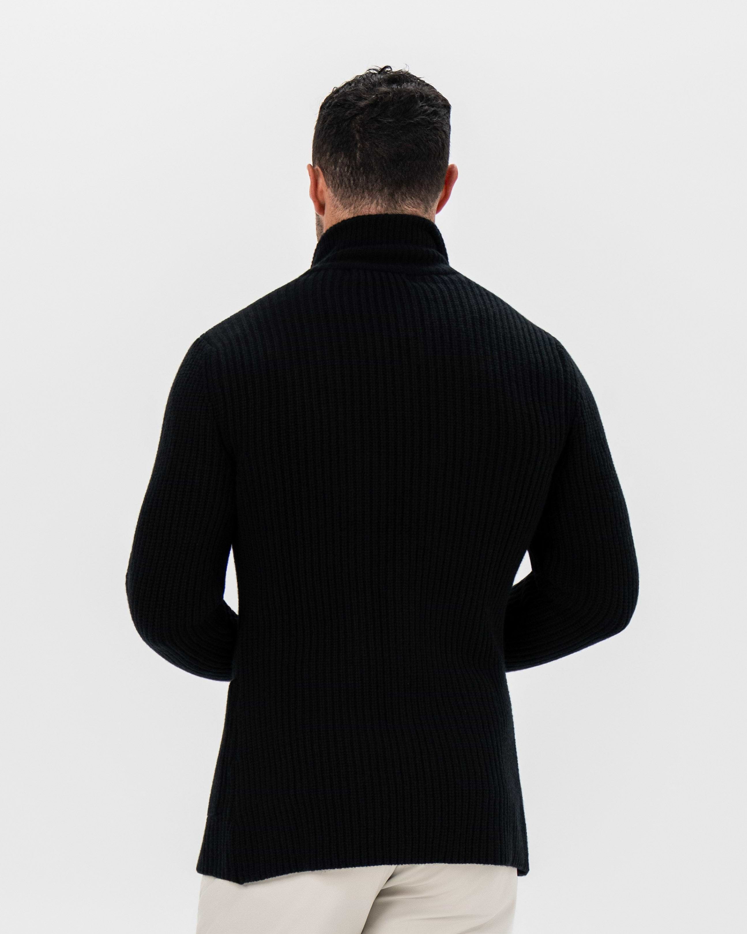 Sweater Blazer - Black