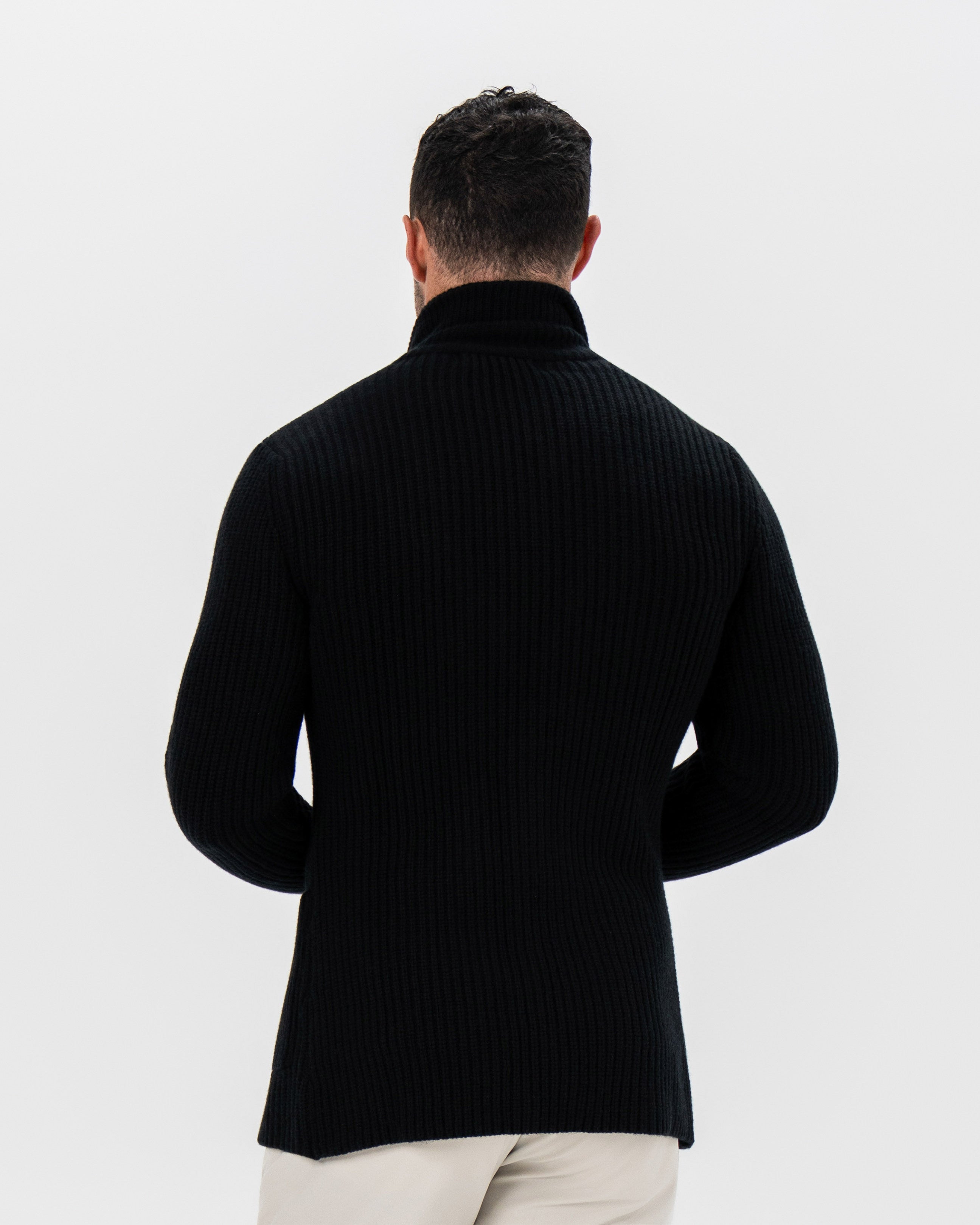 Sweater Blazer - Black