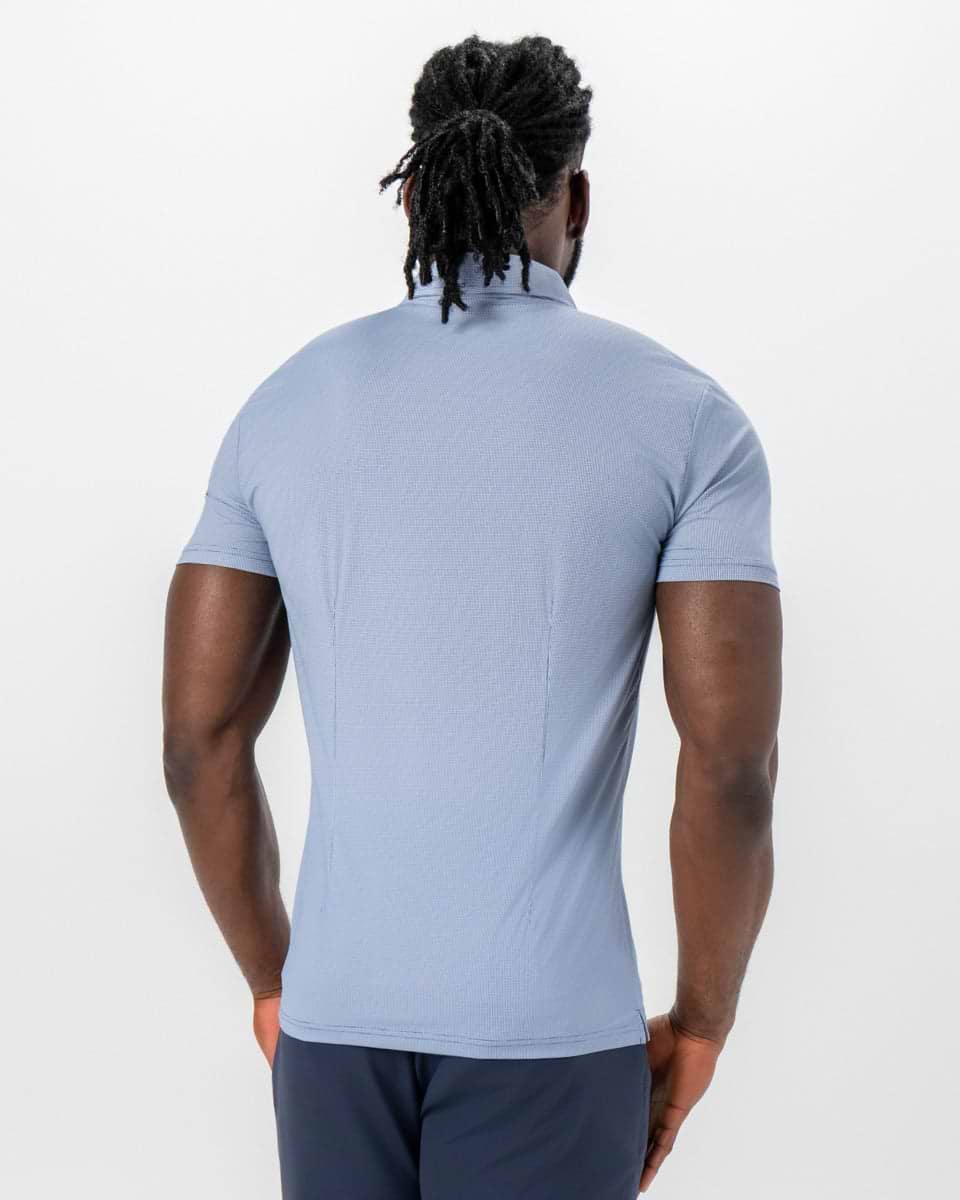"The Crosby" Navy & White Mini Geo Pattern