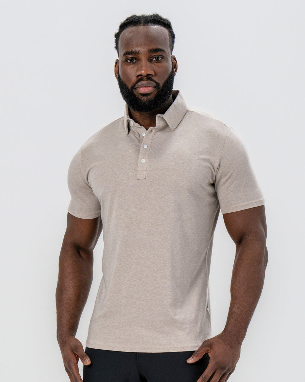 "The Dixon" Heathered Cream