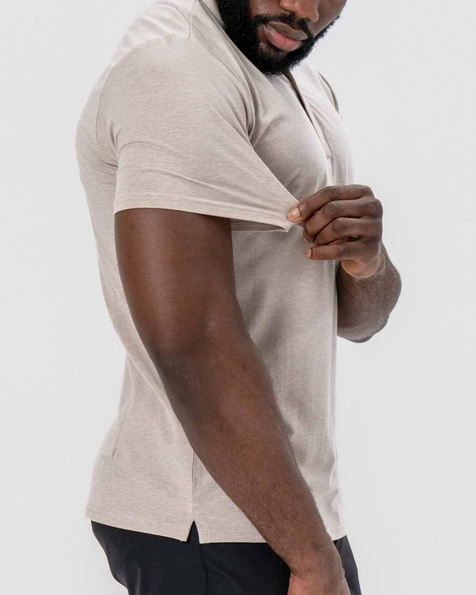 "The Dixon" Heathered Cream