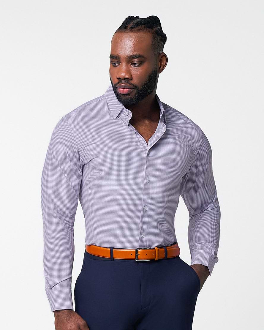 "The Arlo" Lavender Double Check