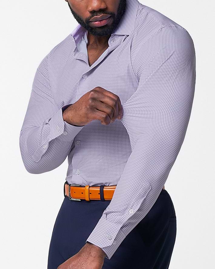 "The Arlo" Lavender Double Check