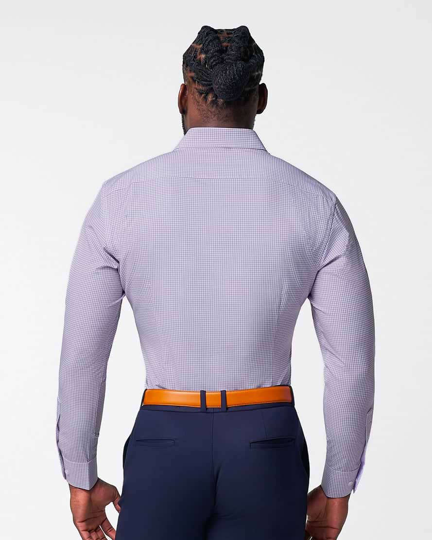 "The Arlo" Lavender Double Check