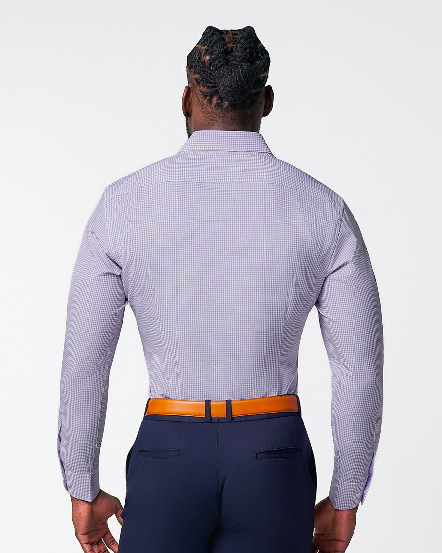 "The Arlo" Lavender Double Check