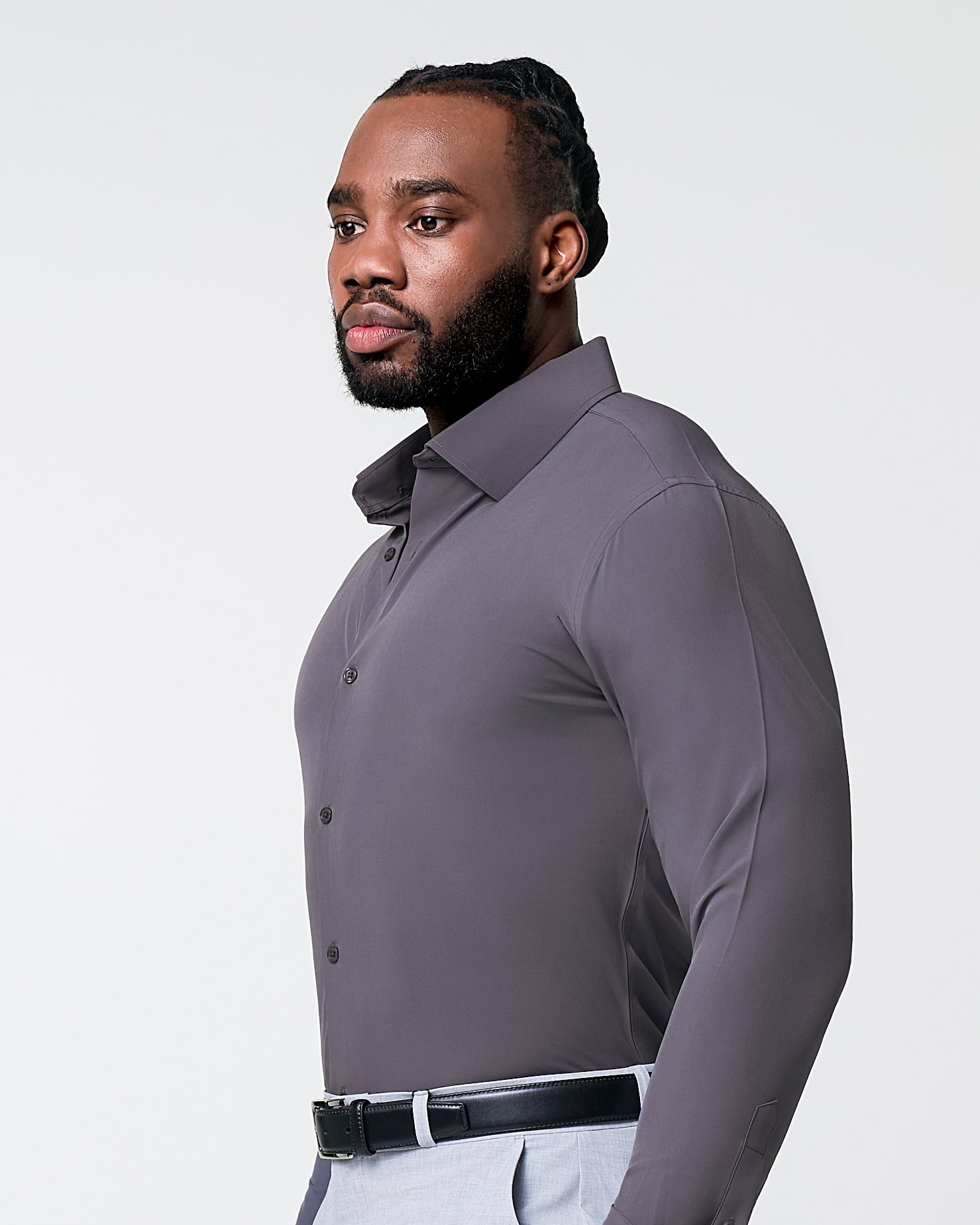 "The Ashen" Solid Dark Grey