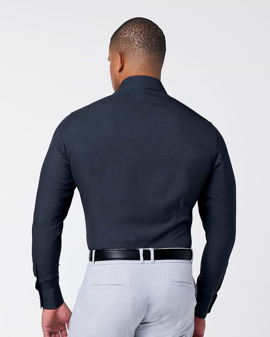 "The Avenue" Charcoal Grey & Light Grey Windowpane