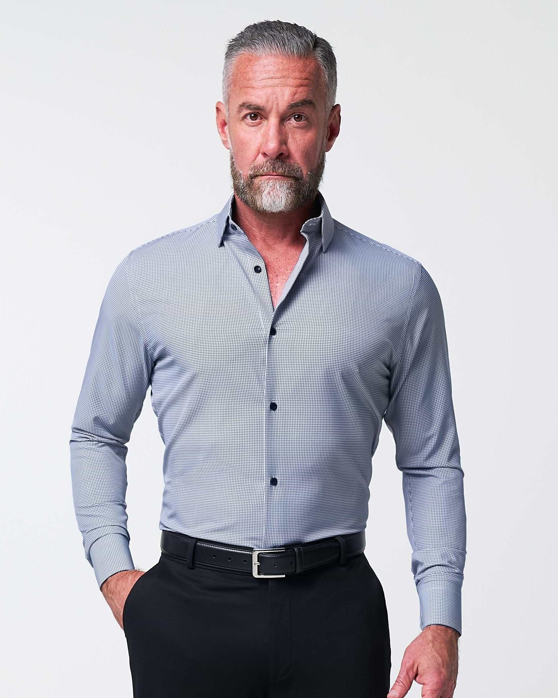 "The Empire" Black Houndstooth