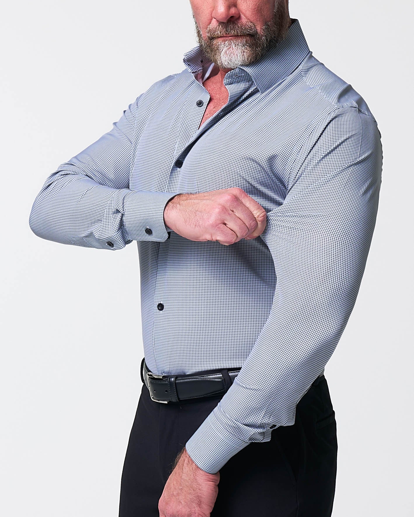 "The Empire" Black Houndstooth