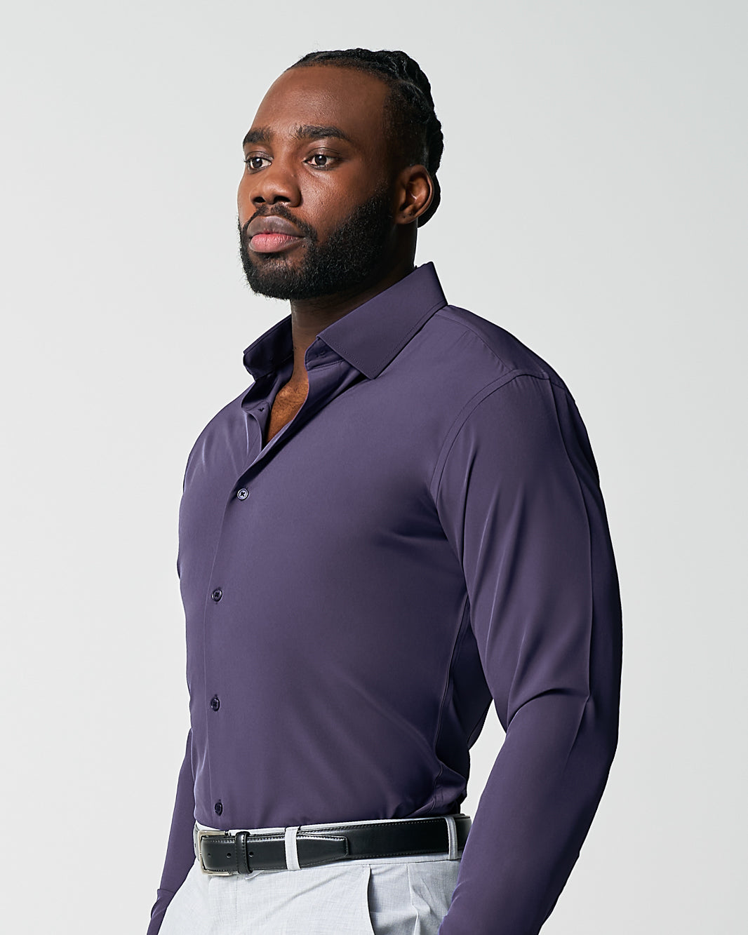 "The Hawkeye" Solid Plum