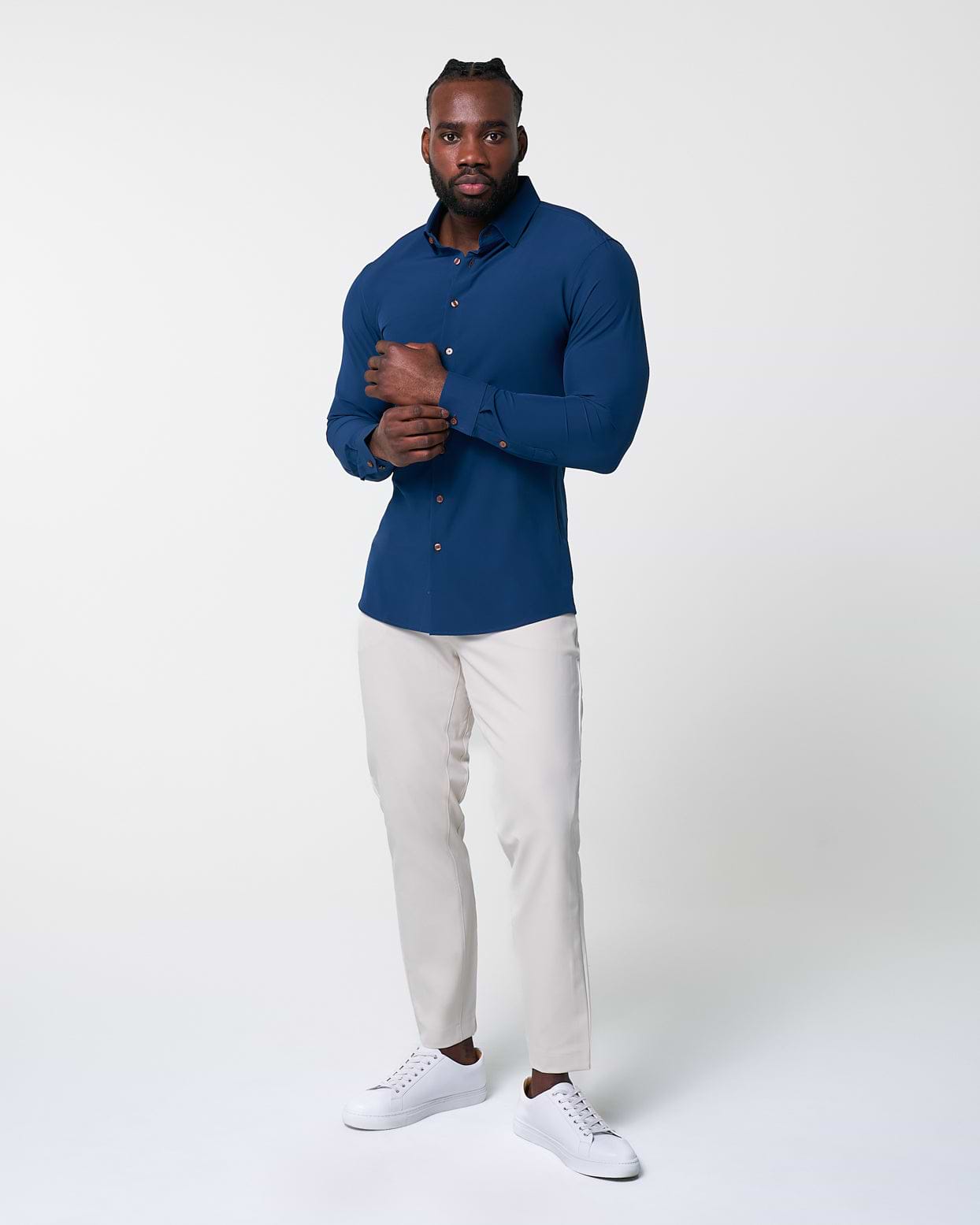 "The Howard" Solid Navy