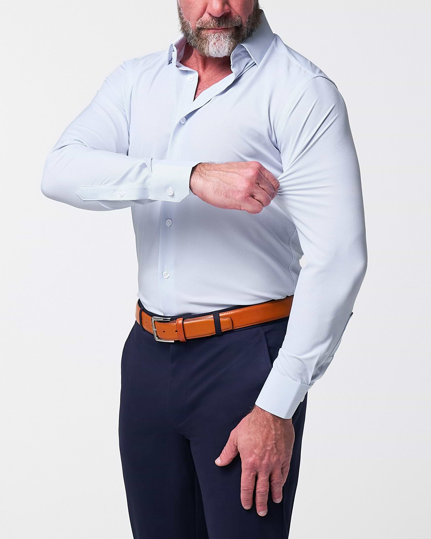 "The Jameson" Mini Navy Dot Print