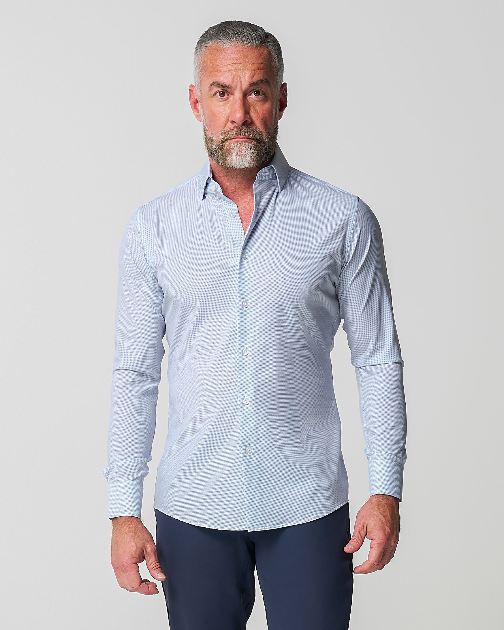 "The Jameson" Mini Navy Dot Print