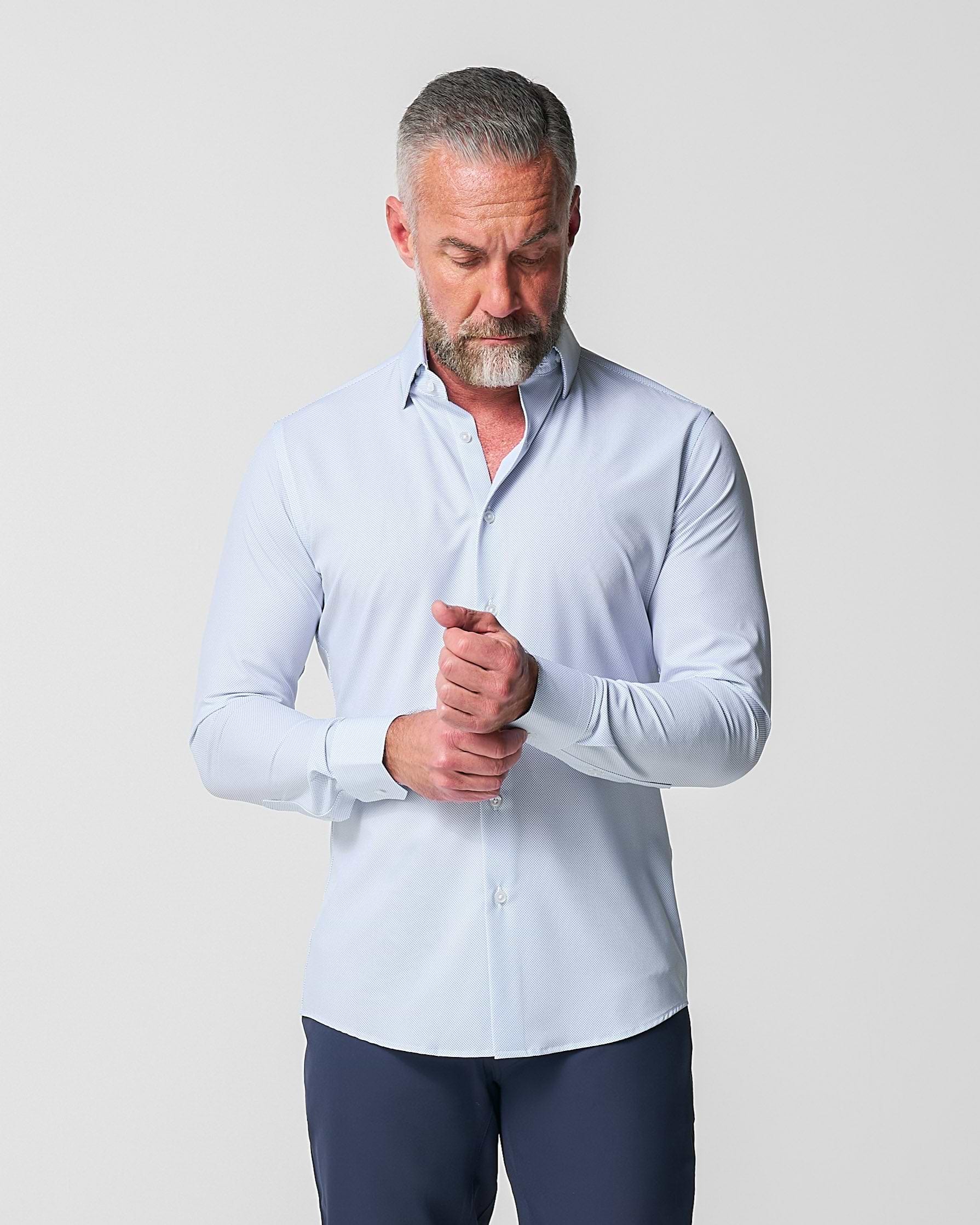 "The Jameson" Mini Navy Dot Print