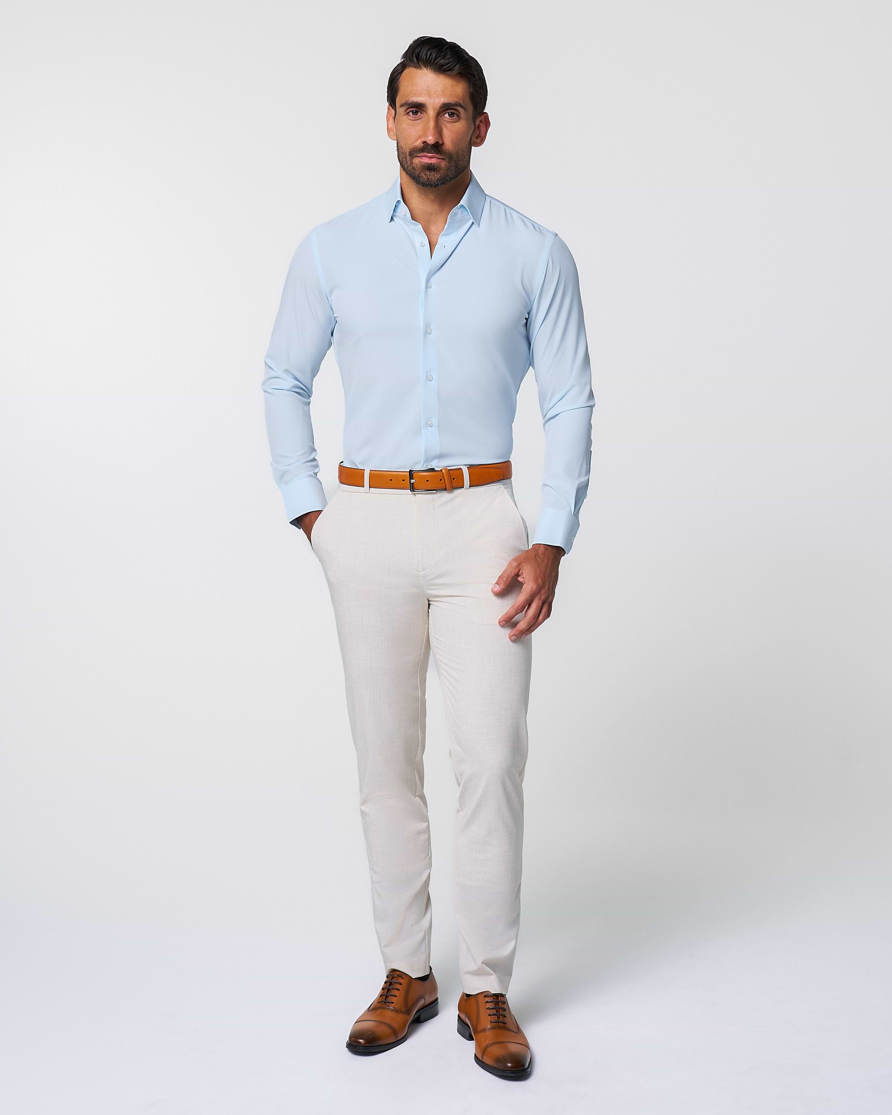 "The Javier" Pale Blue - Classic Fit