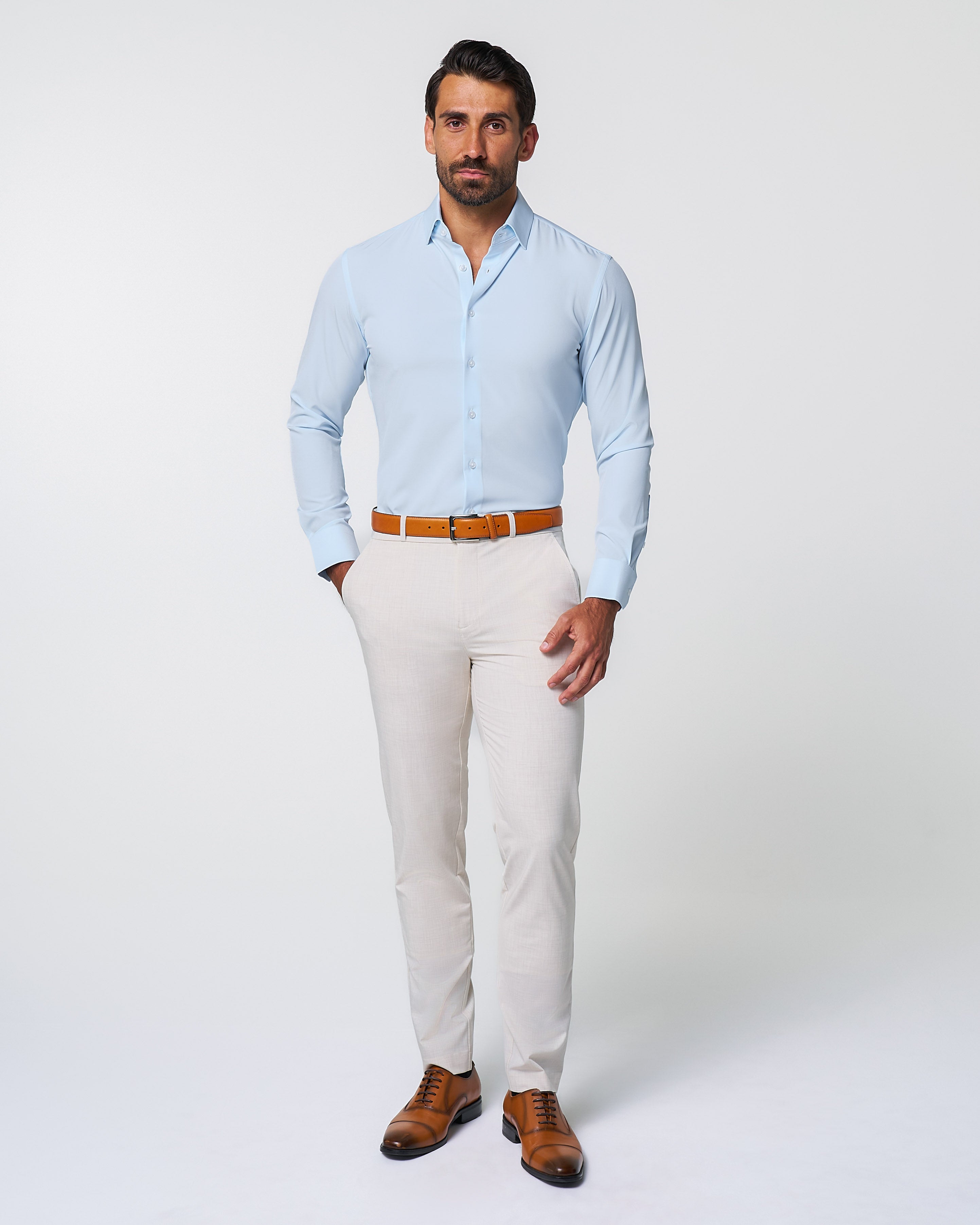 "The Javier" Pale Blue - Classic Fit