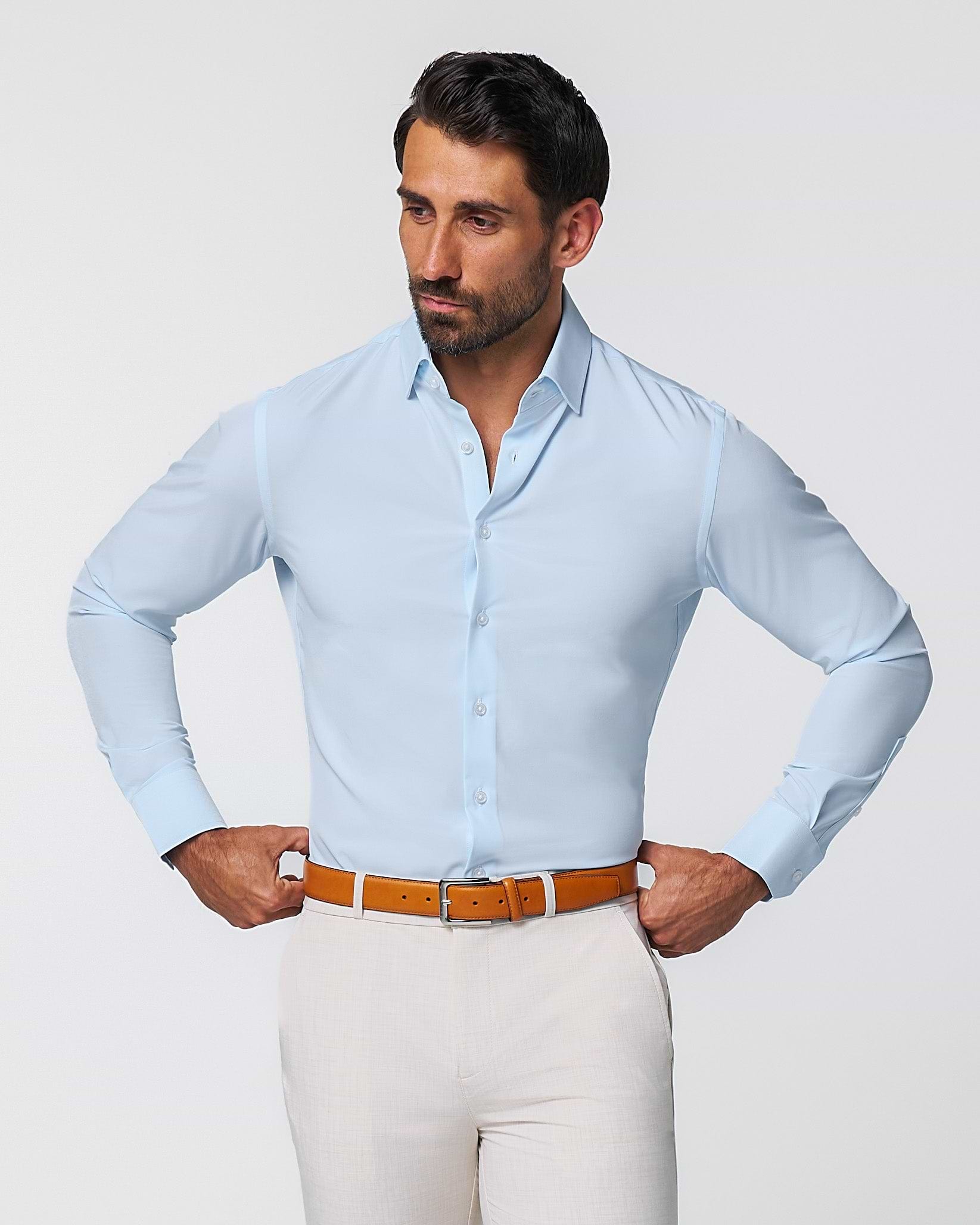 "The Javier" Pale Blue - Classic Fit