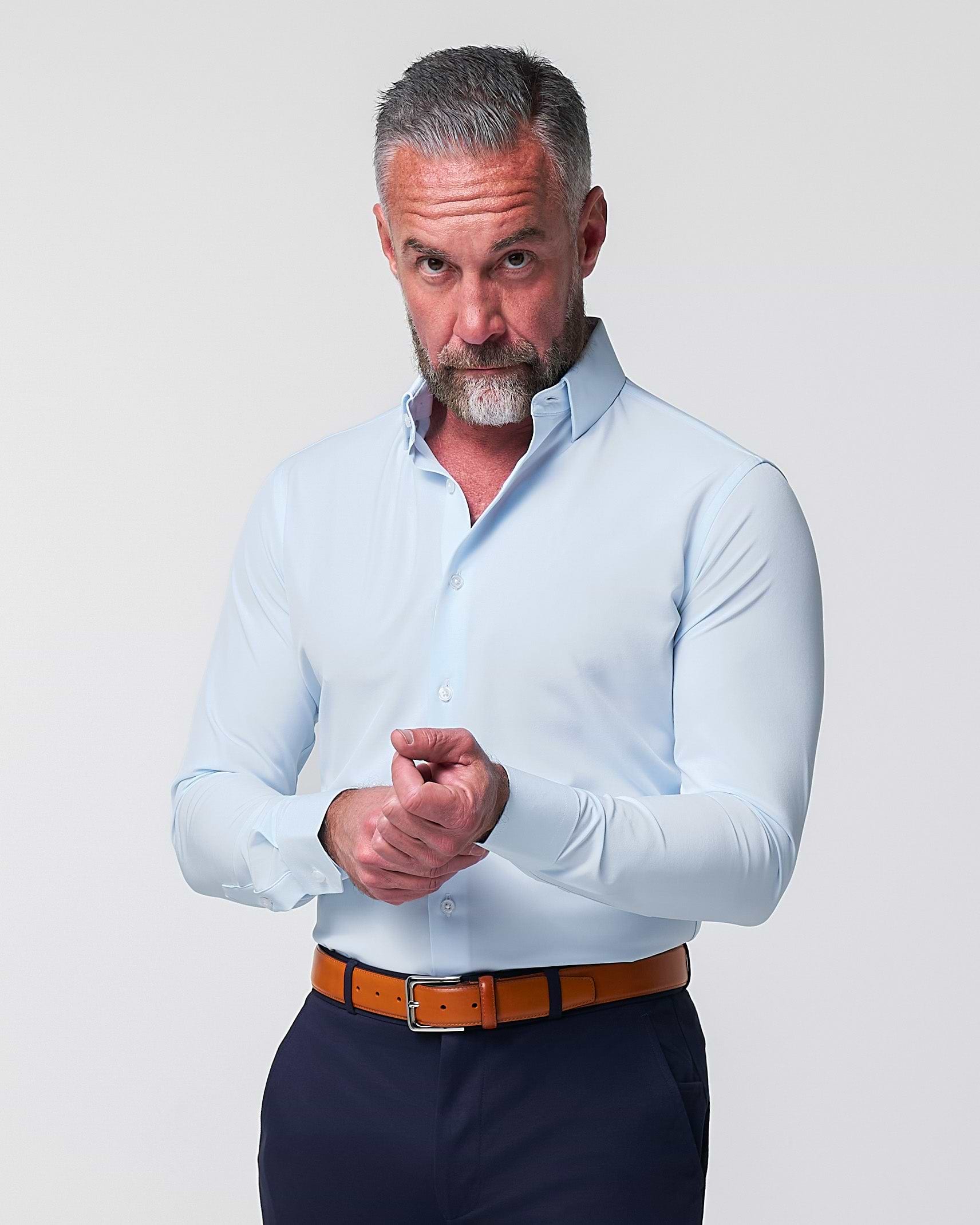 "The Javier" Pale Blue - Classic Fit