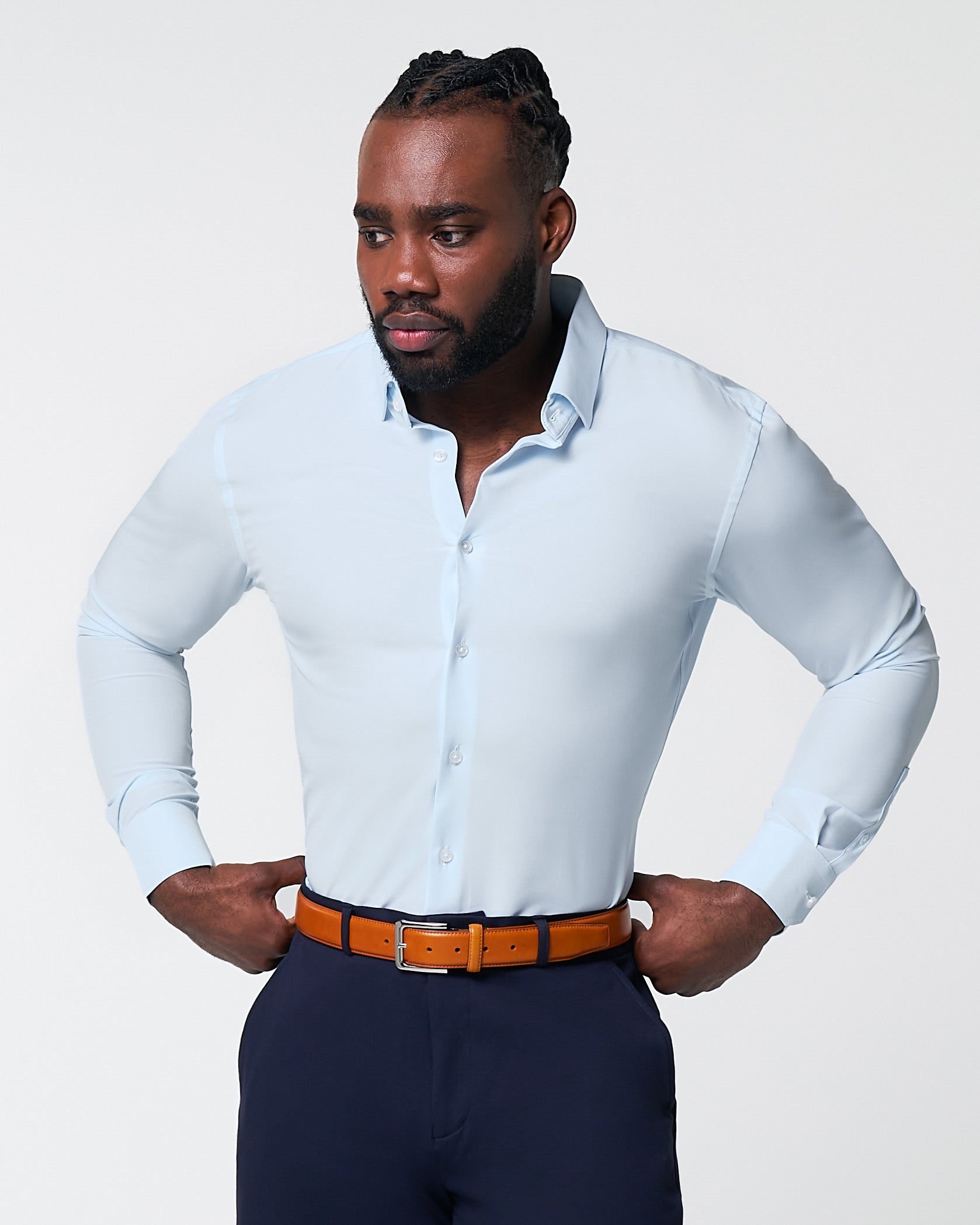 "The Javier" Pale Blue - Classic Fit