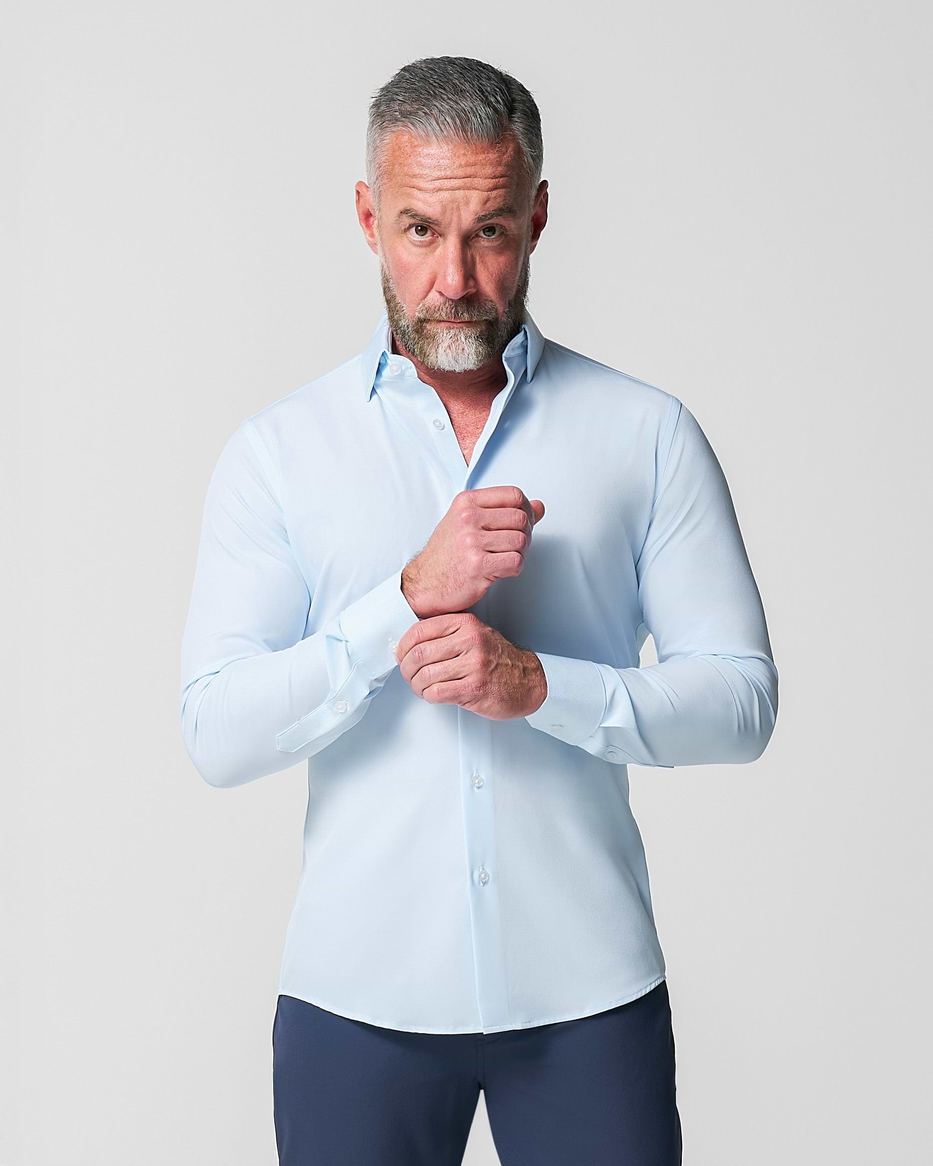 "The Javier" Pale Blue - Classic Fit