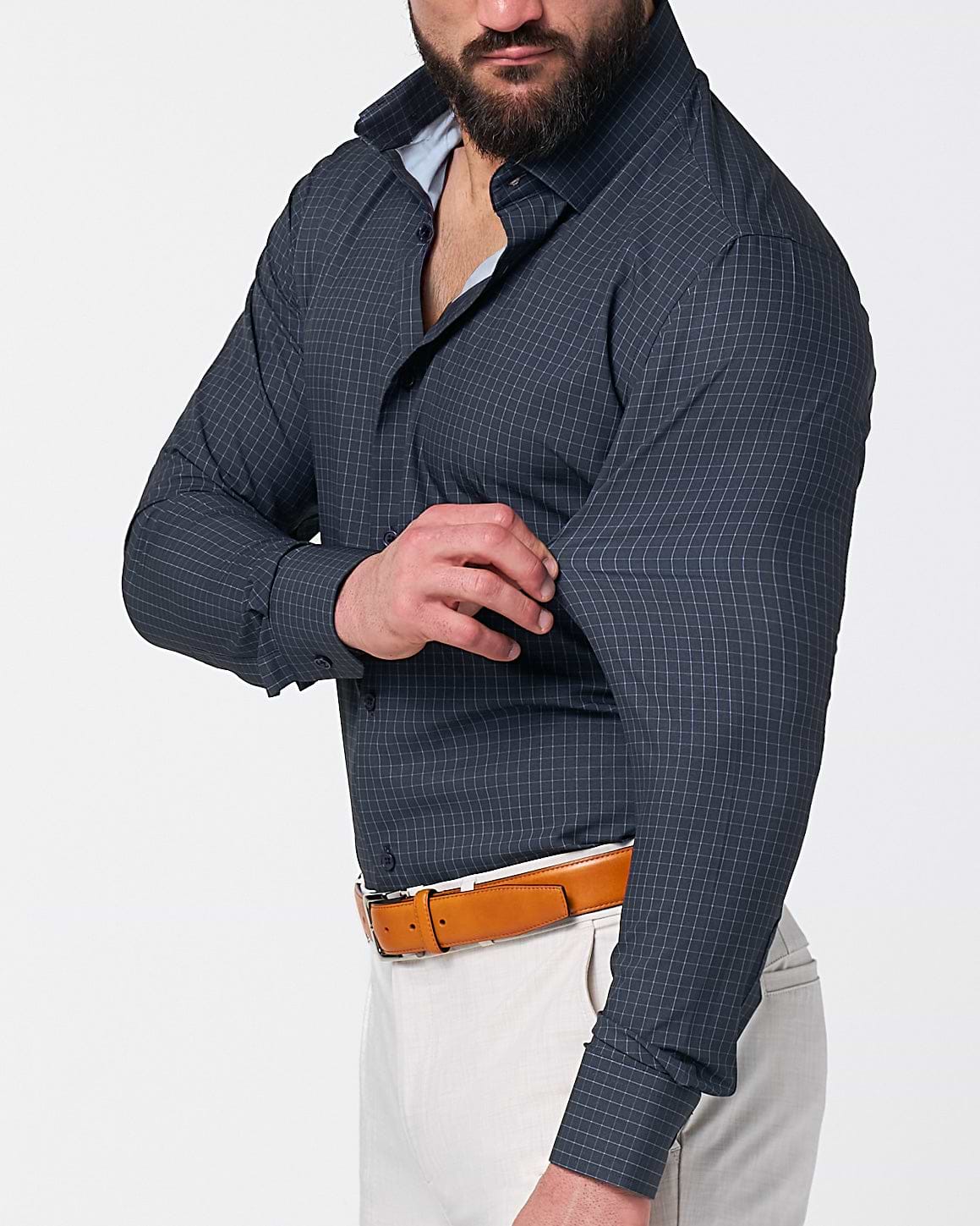 "The Lakewood" White Small Windowpane