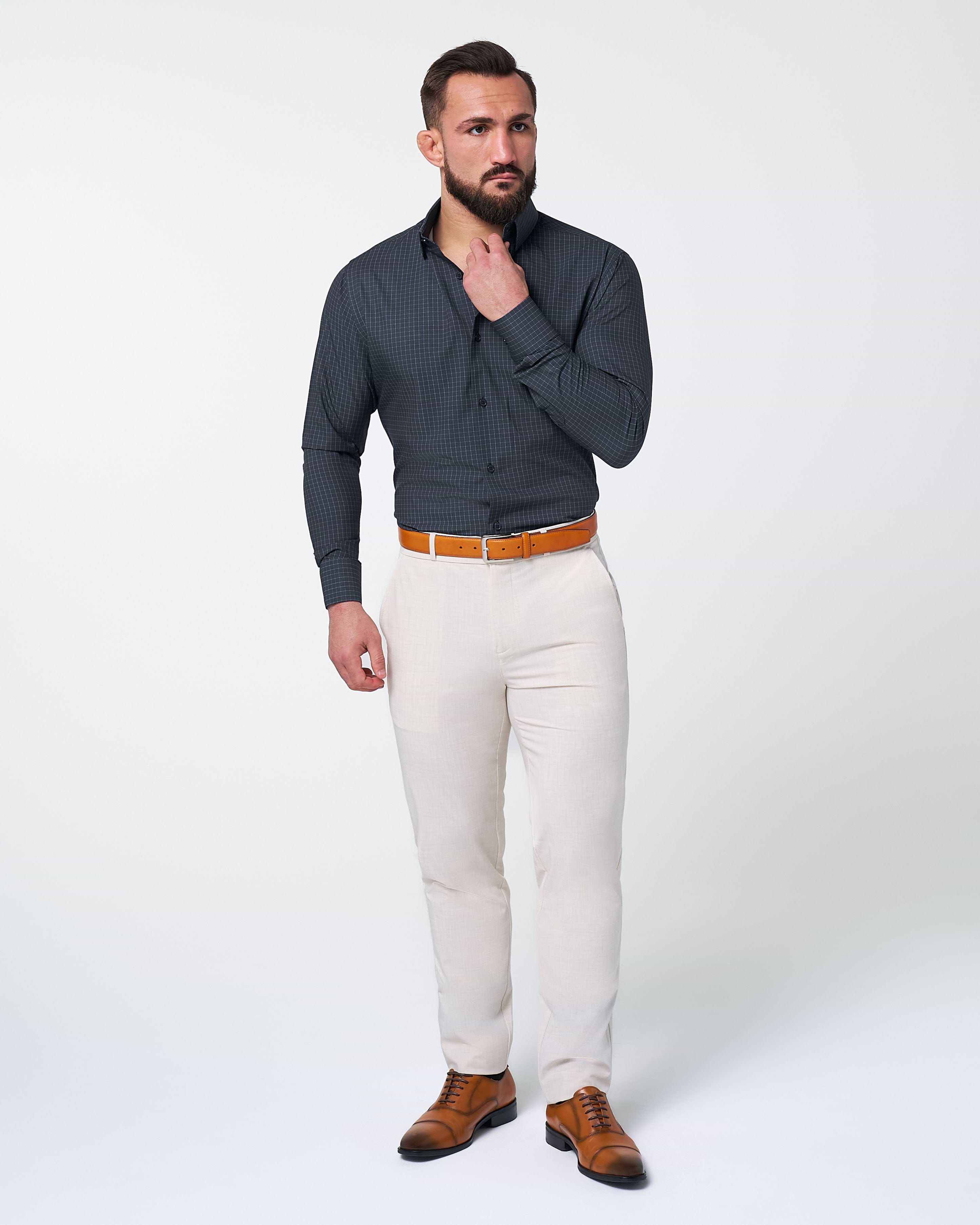 "The Lakewood" White Small Windowpane