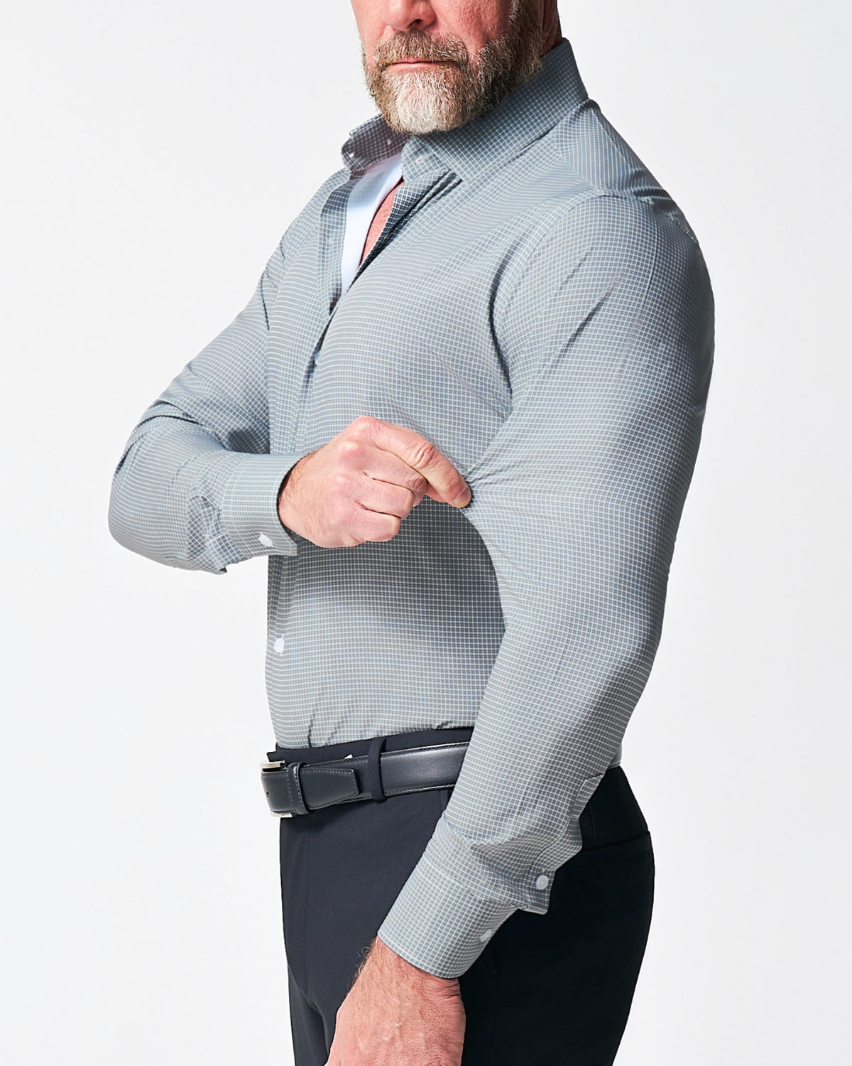 "The La Porta" Green, White, & Black Mini Double Check