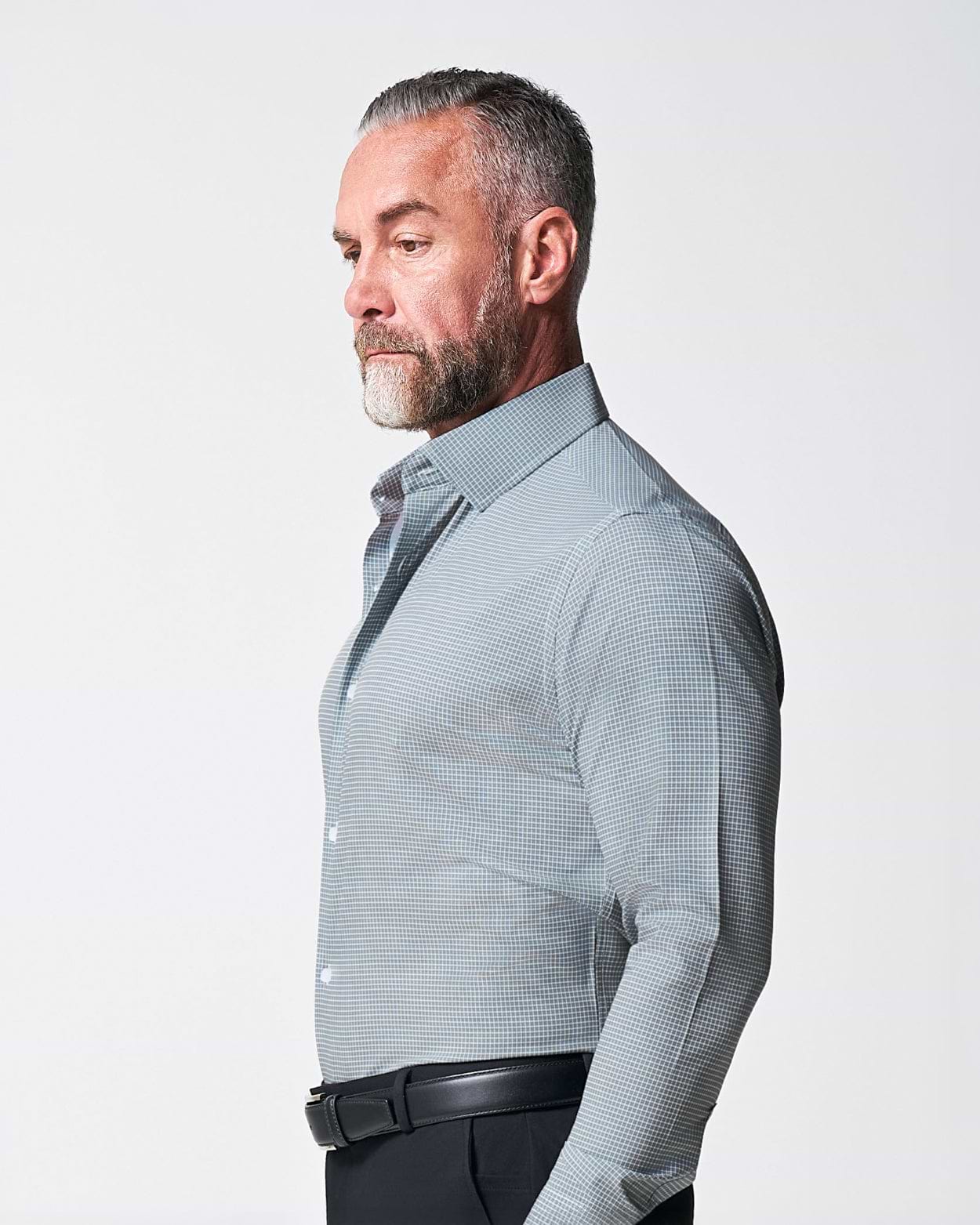 "The La Porta" Green, White, & Black Mini Double Check