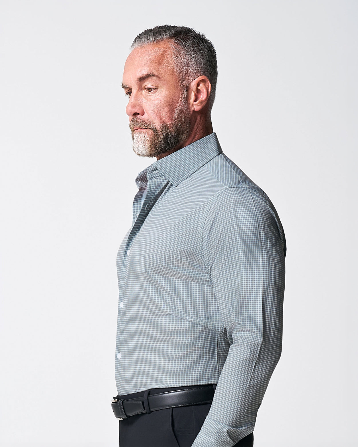 "The La Porta" Green, White, & Black Mini Double Check