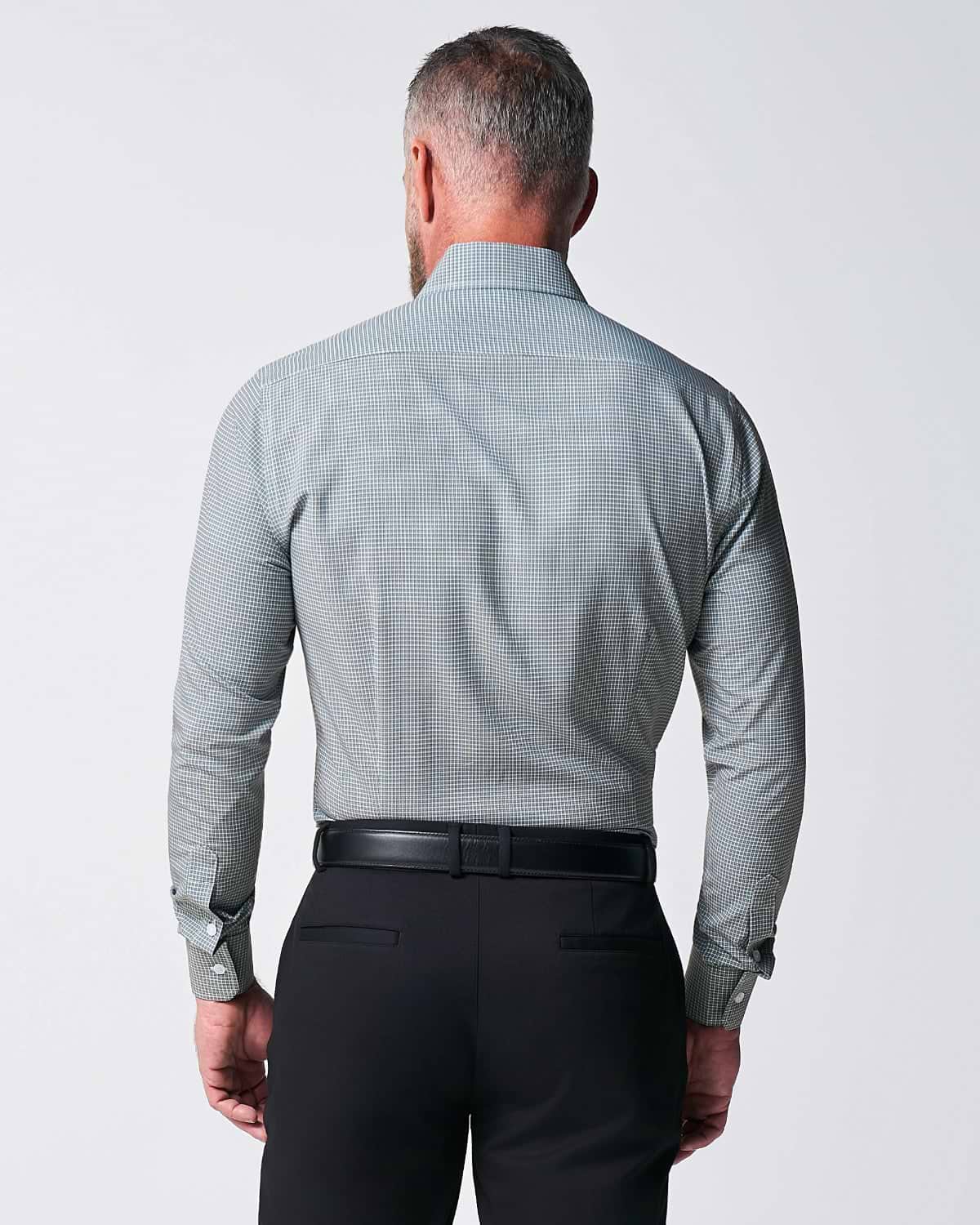 "The La Porta" Green, White, & Black Mini Double Check