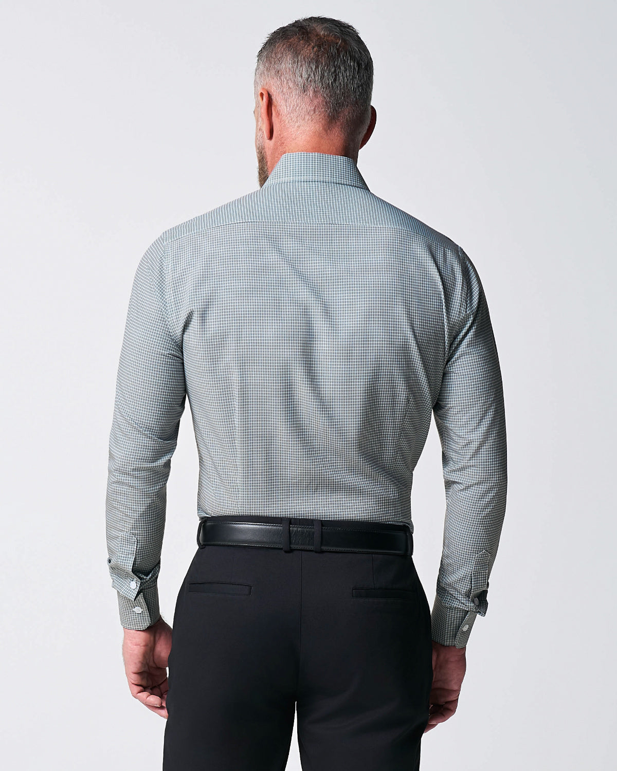 "The La Porta" Green, White, & Black Mini Double Check