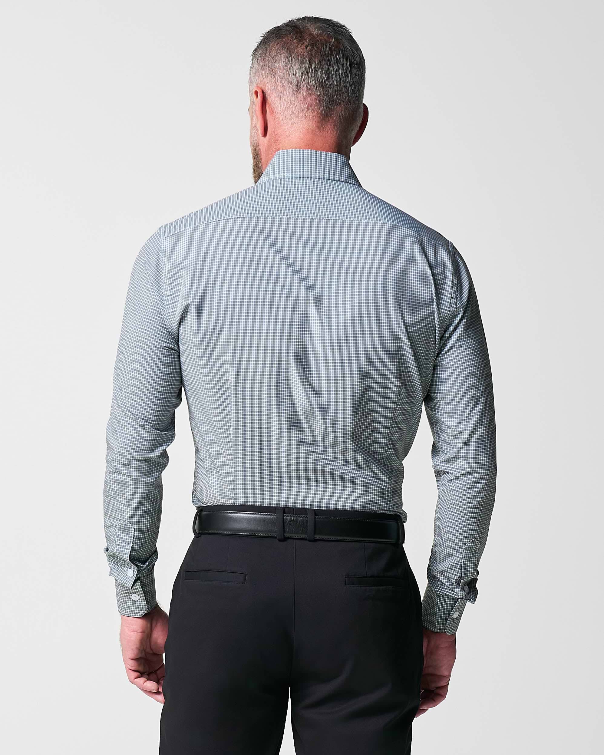 "The La Porta" Green, White, & Black Mini Double Check