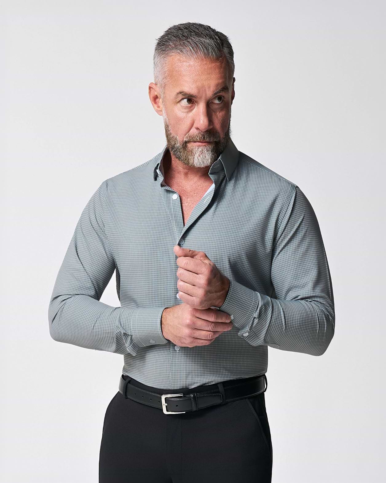 "The La Porta" Green, White, & Black Mini Double Check