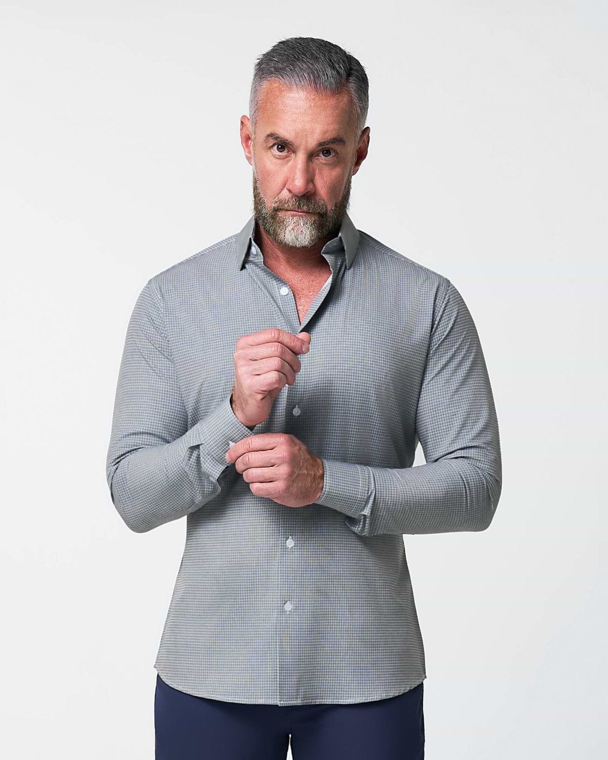 "The La Porta" Green, White, & Black Mini Double Check