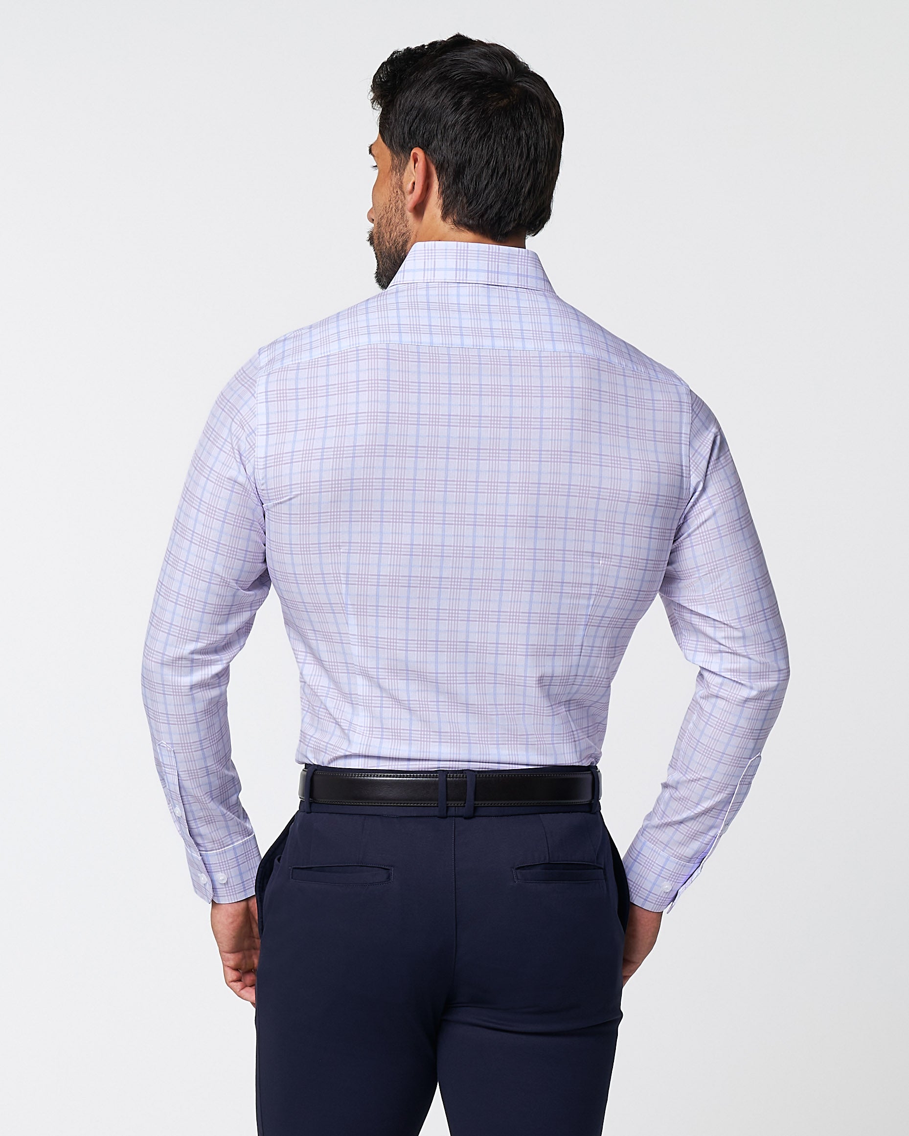 "The Lavender" Light & Dark Purple Plaid