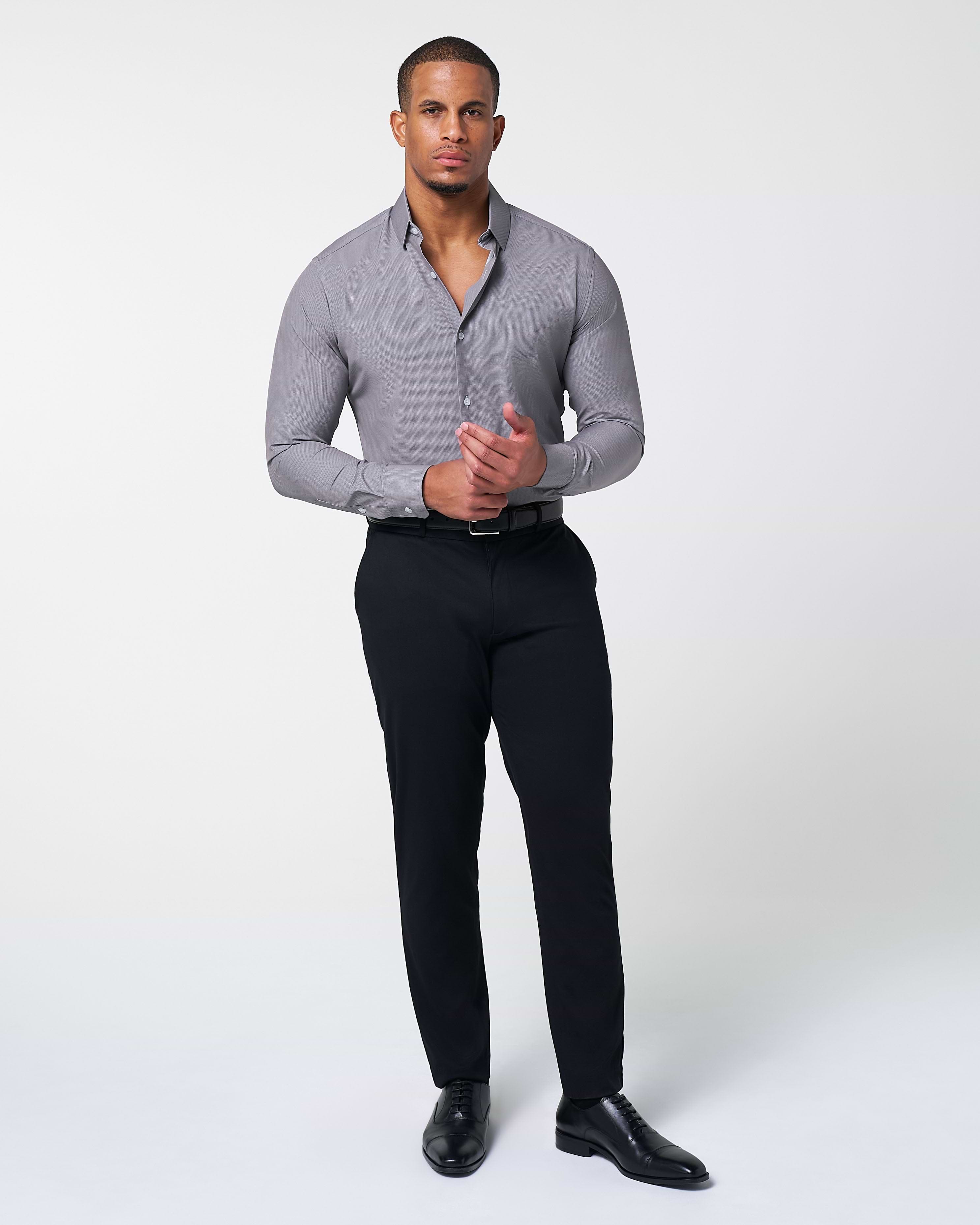 "The Mahoney" Dark Grey Weave