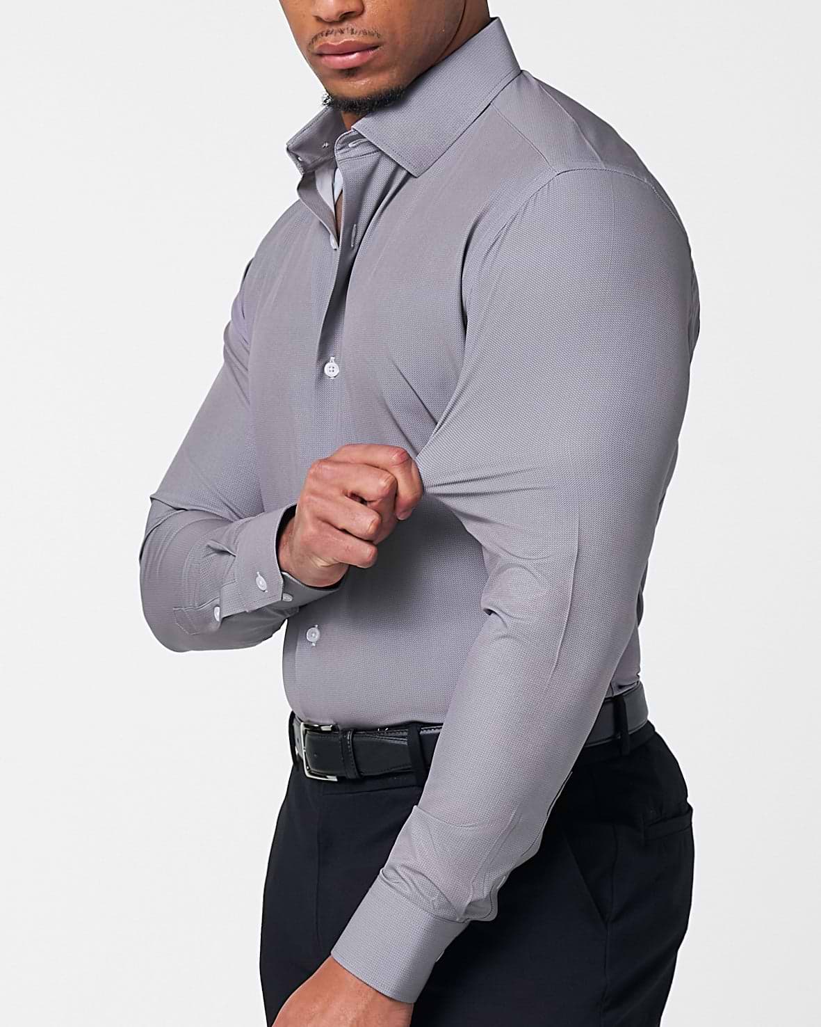 "The Mahoney" Dark Grey Weave