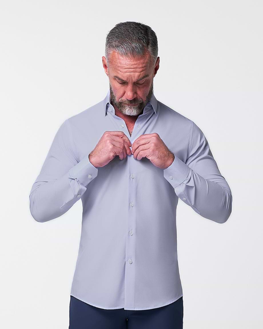 ''The Melrose" Light Purple Weave - Classic Fit