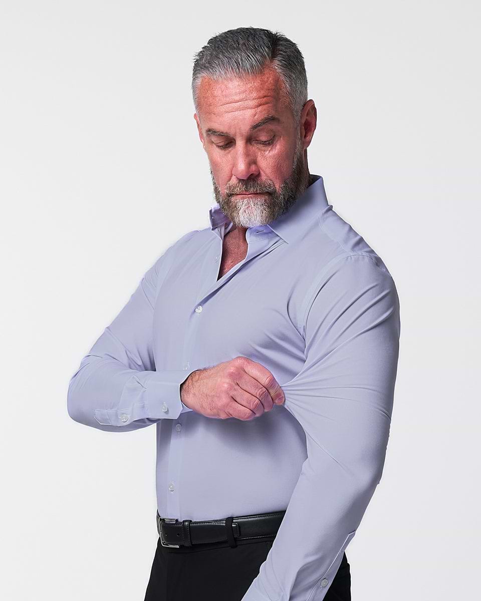 "The Melrose" Light Purple Weave