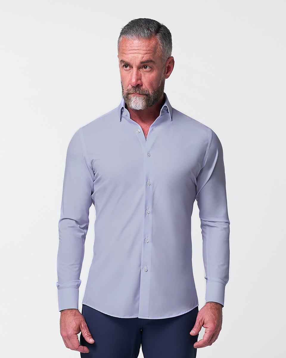 ''The Melrose" Light Purple Weave - Classic Fit