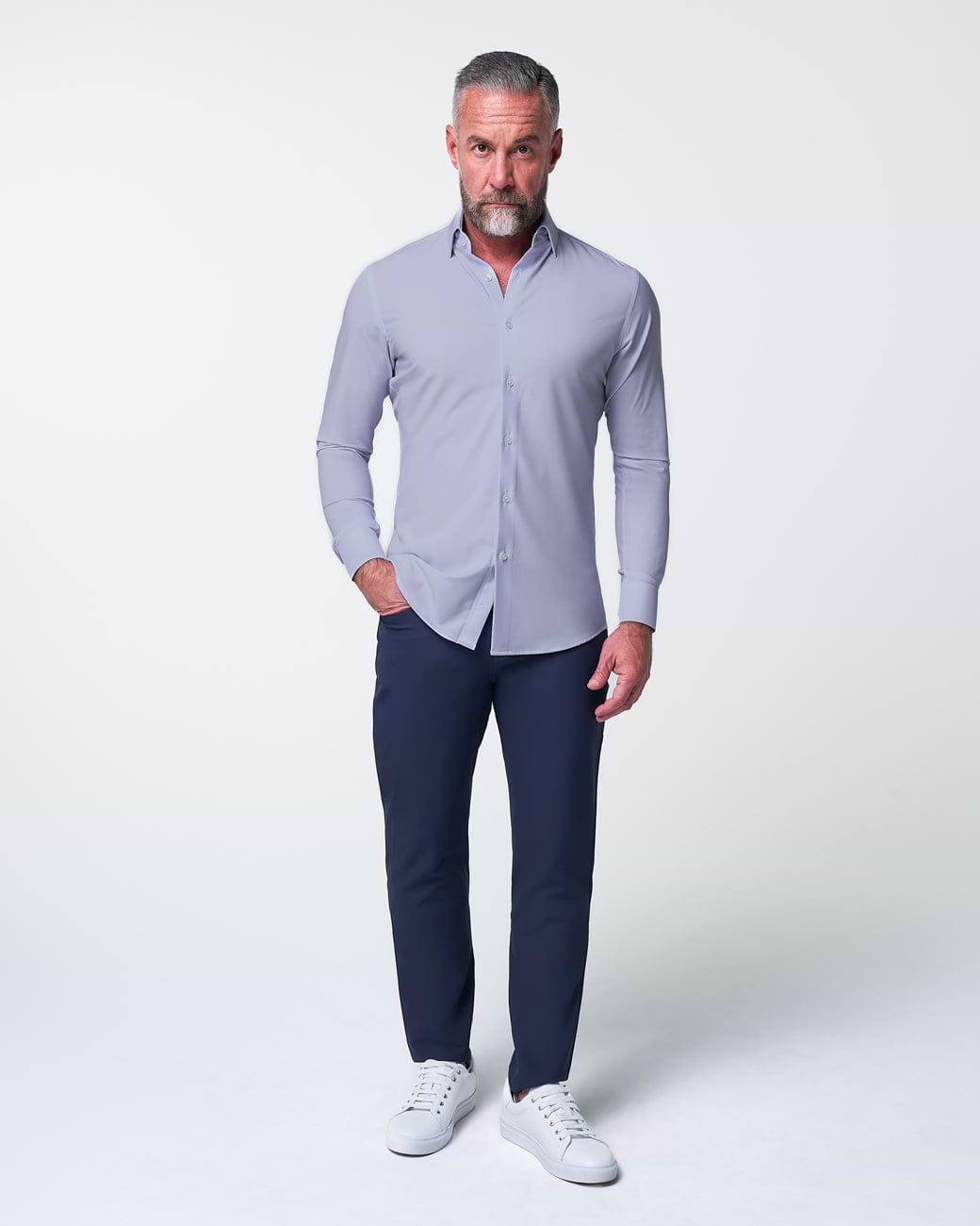 "The Melrose" Light Purple Weave