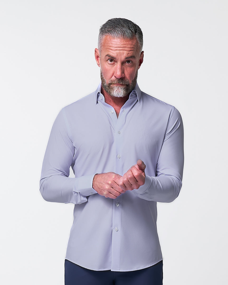 "The Melrose" Light Purple Weave