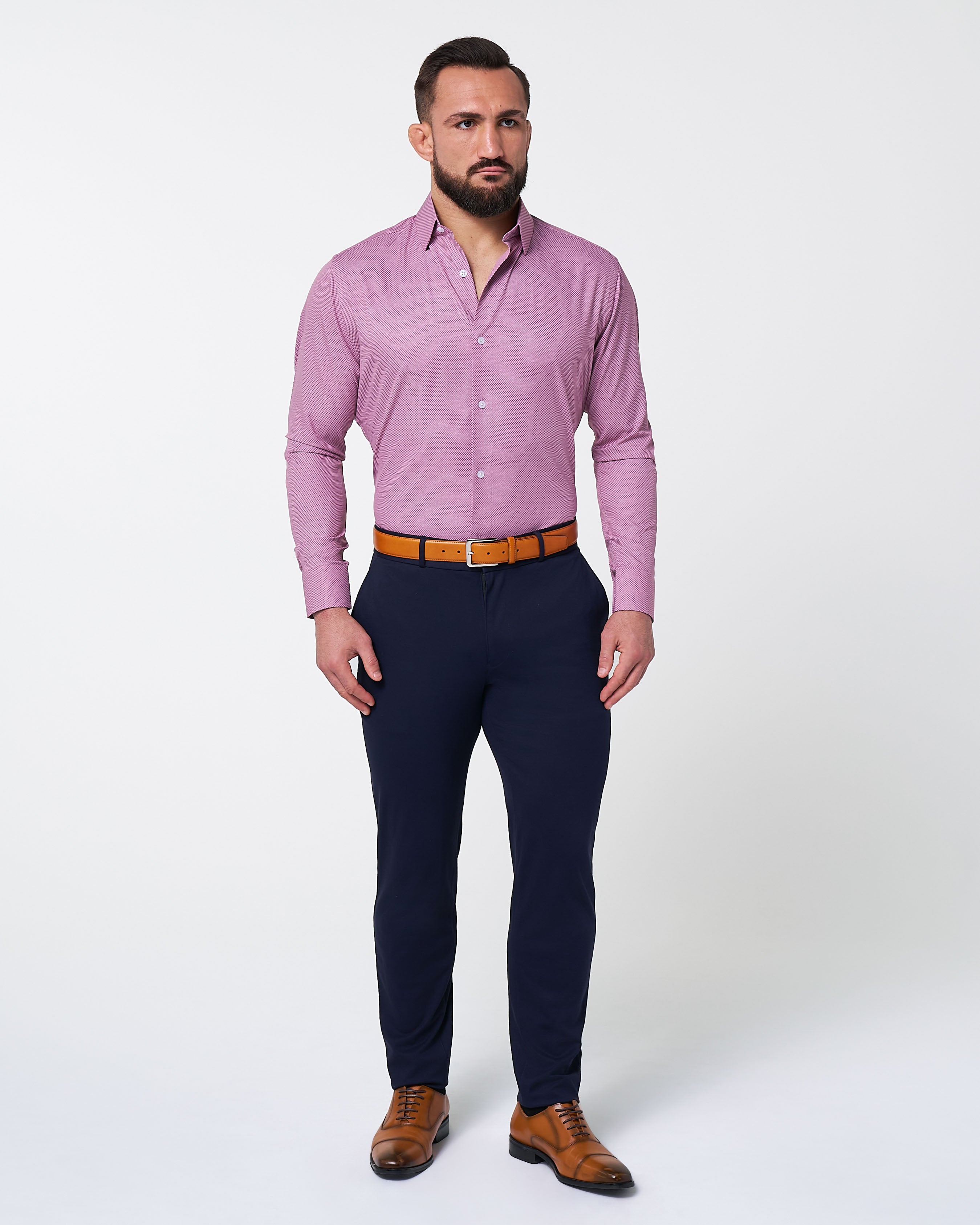 "The Ozzie" Crimson & White Mini Pattern