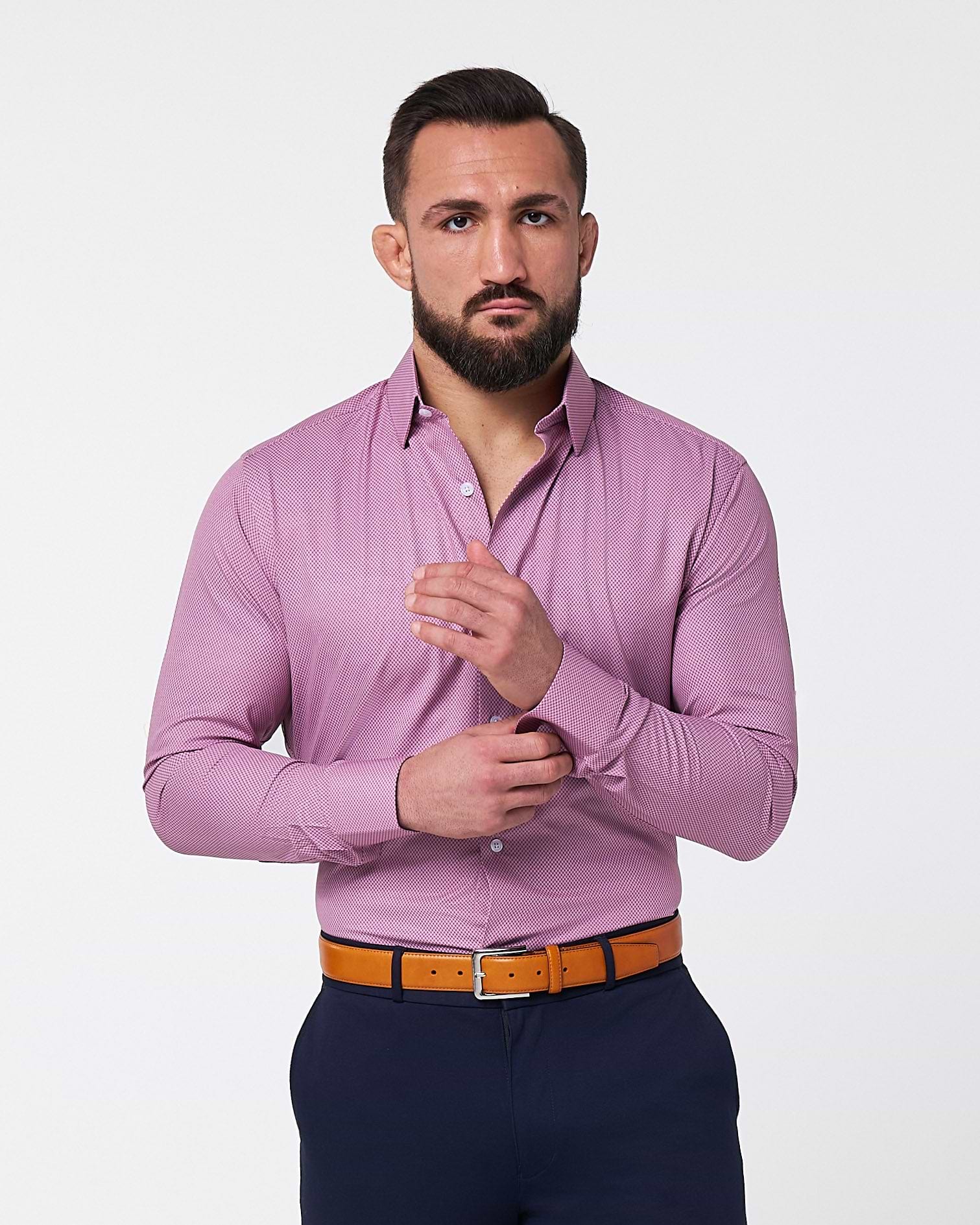 "The Ozzie" Crimson & White Mini Pattern